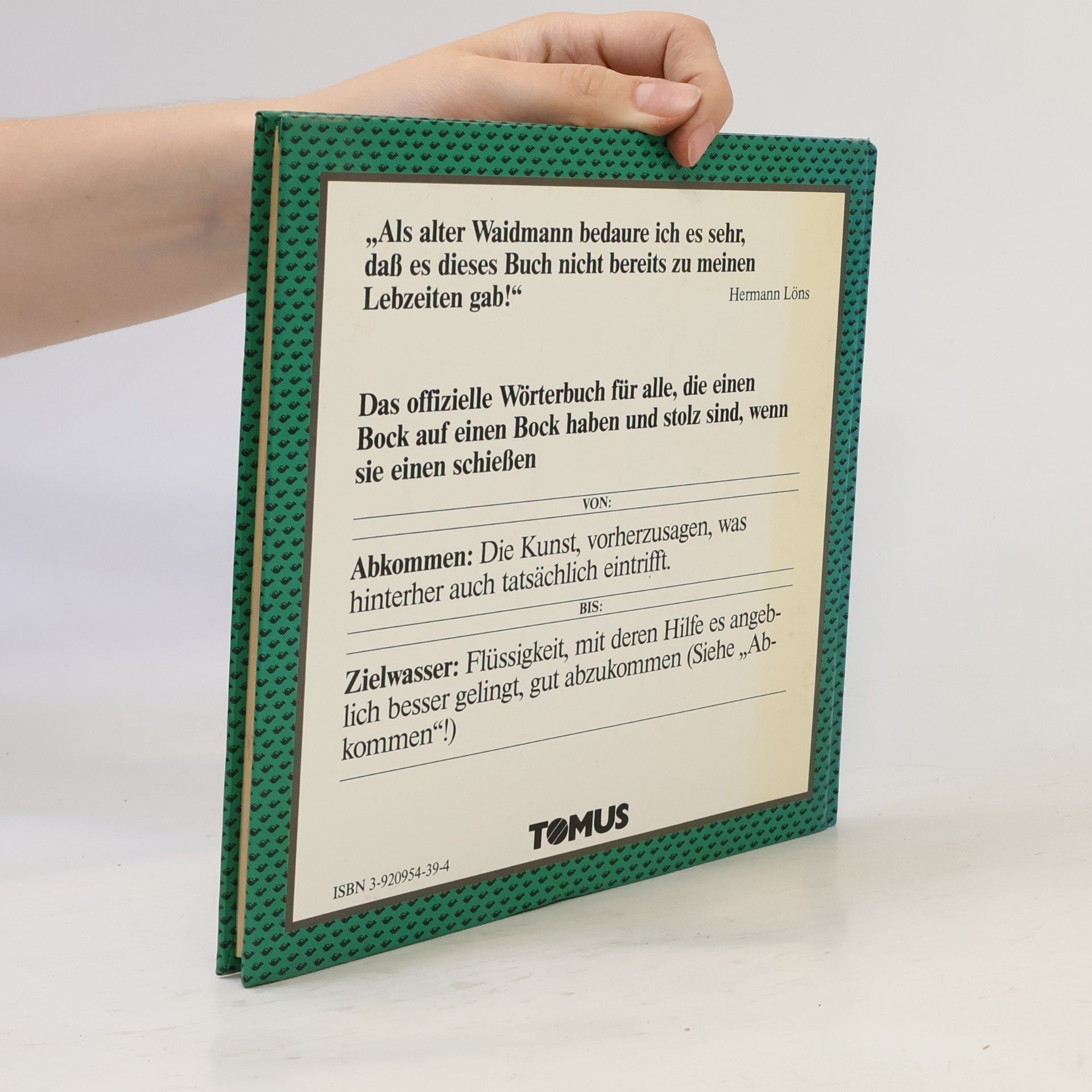 Alfred Stampfl Jagen. Ein Wörterbuch für Jagdfreunde, Sonntagsjäger, Waldläufer und Trapper
