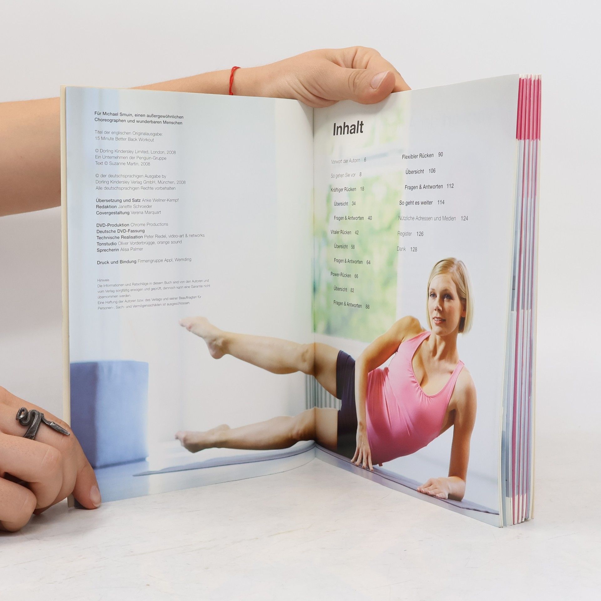 Suzanne Martin Rückentraining für jeden Teg