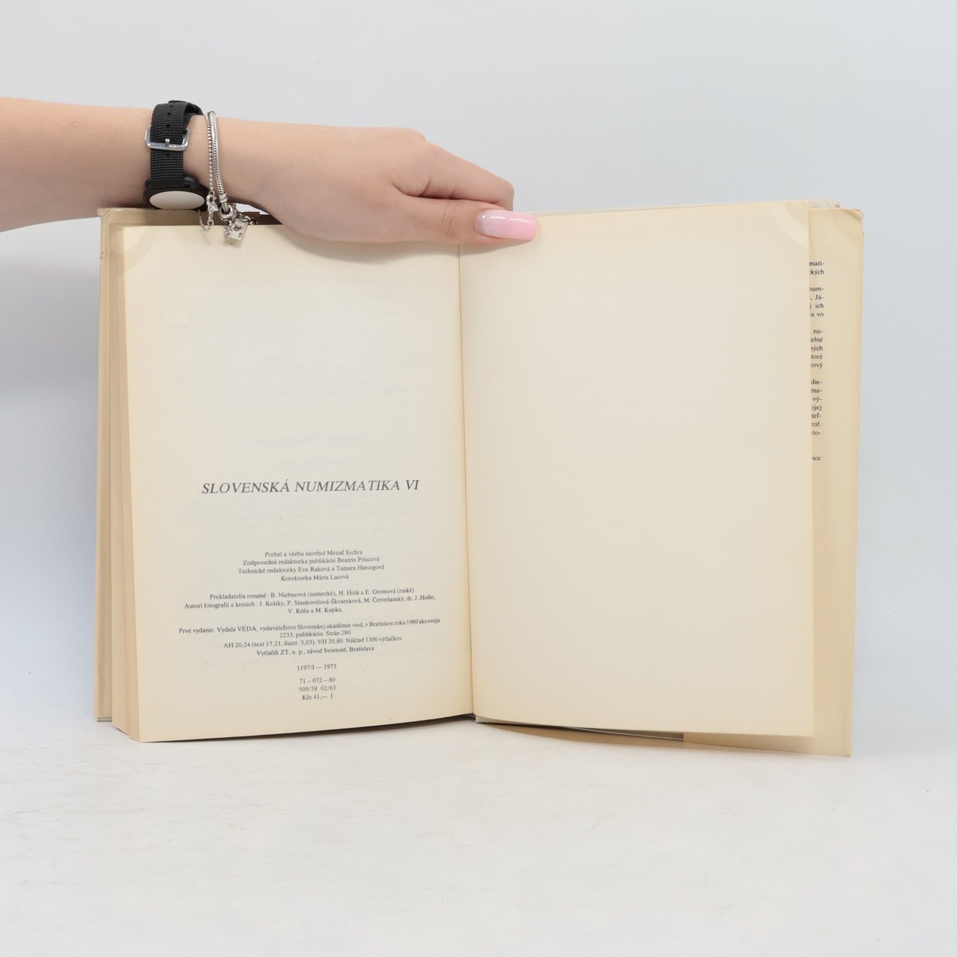 Various authors Slovenská numizmatika VI