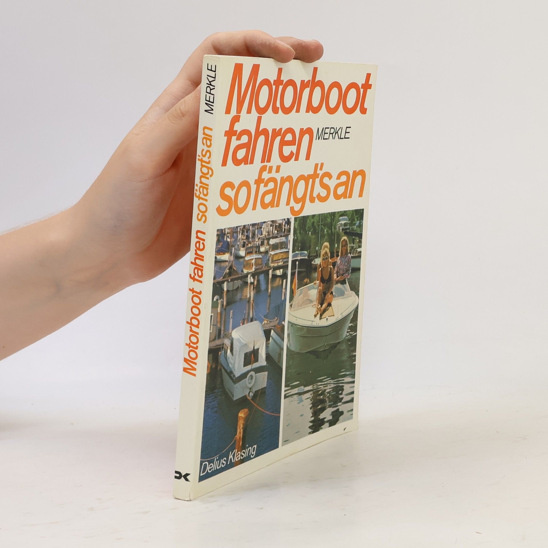 Ludwig Merkle Motorboot fahren sofängtsan