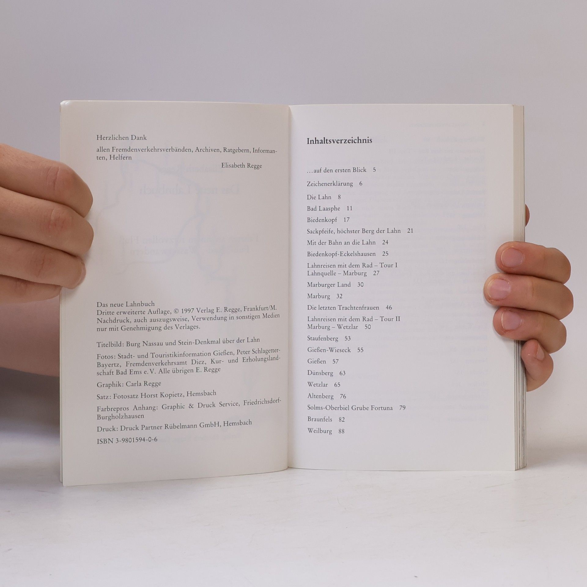 Elisabeth Regge Das neue Lahnbuch