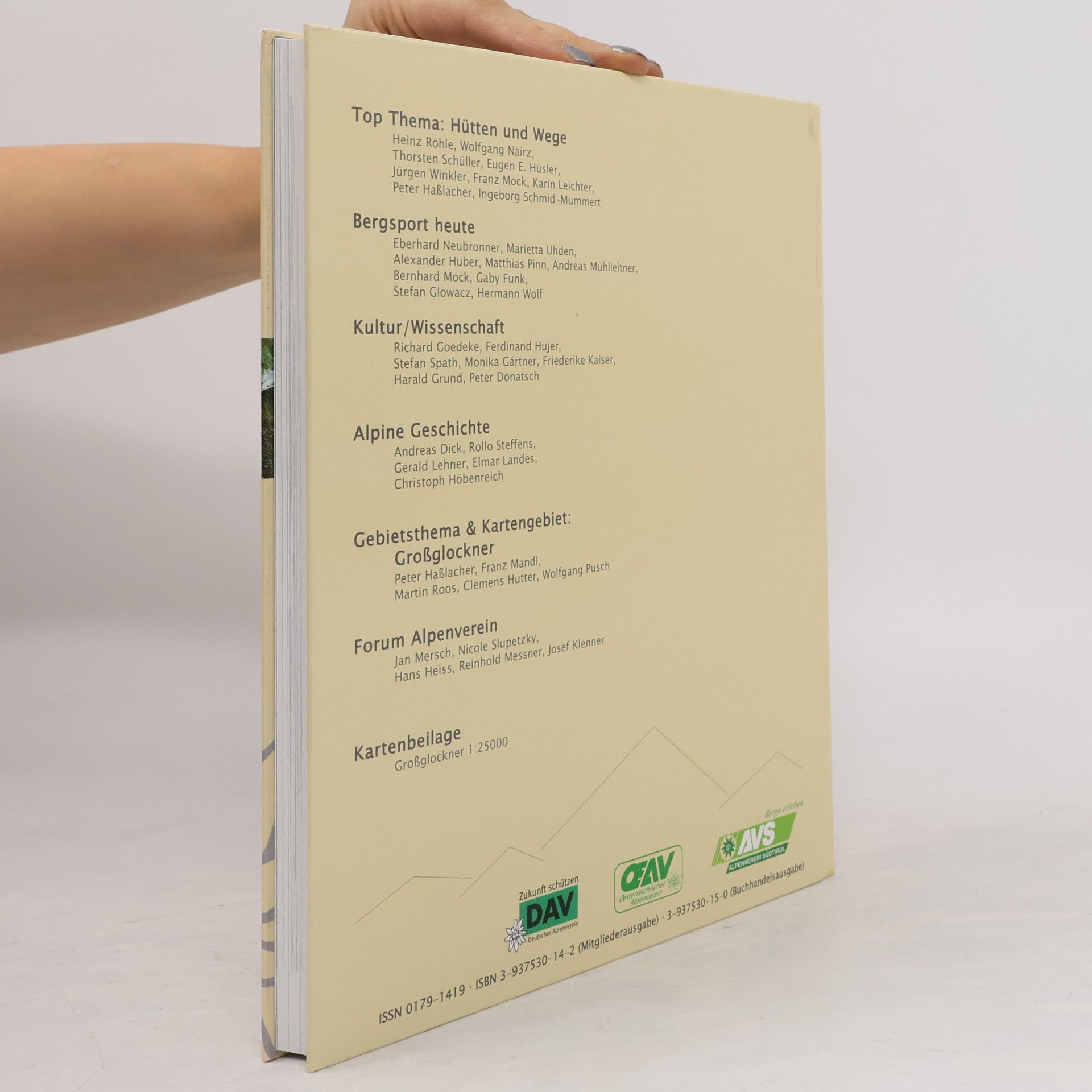 Autorenkollektiv Alpenvereinsjahrbuch. Berg 2007