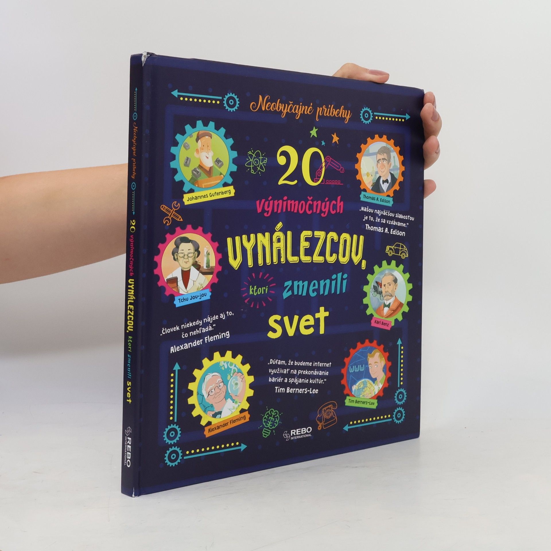 Kolektiv autorů 20 výnimočných vynálezcov, ktori zmenili svet
