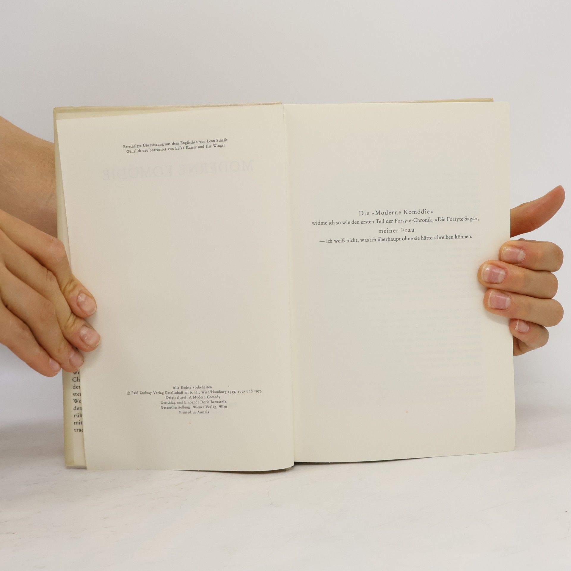 John Galsworthy Die Forsytes: Moderne Komödie