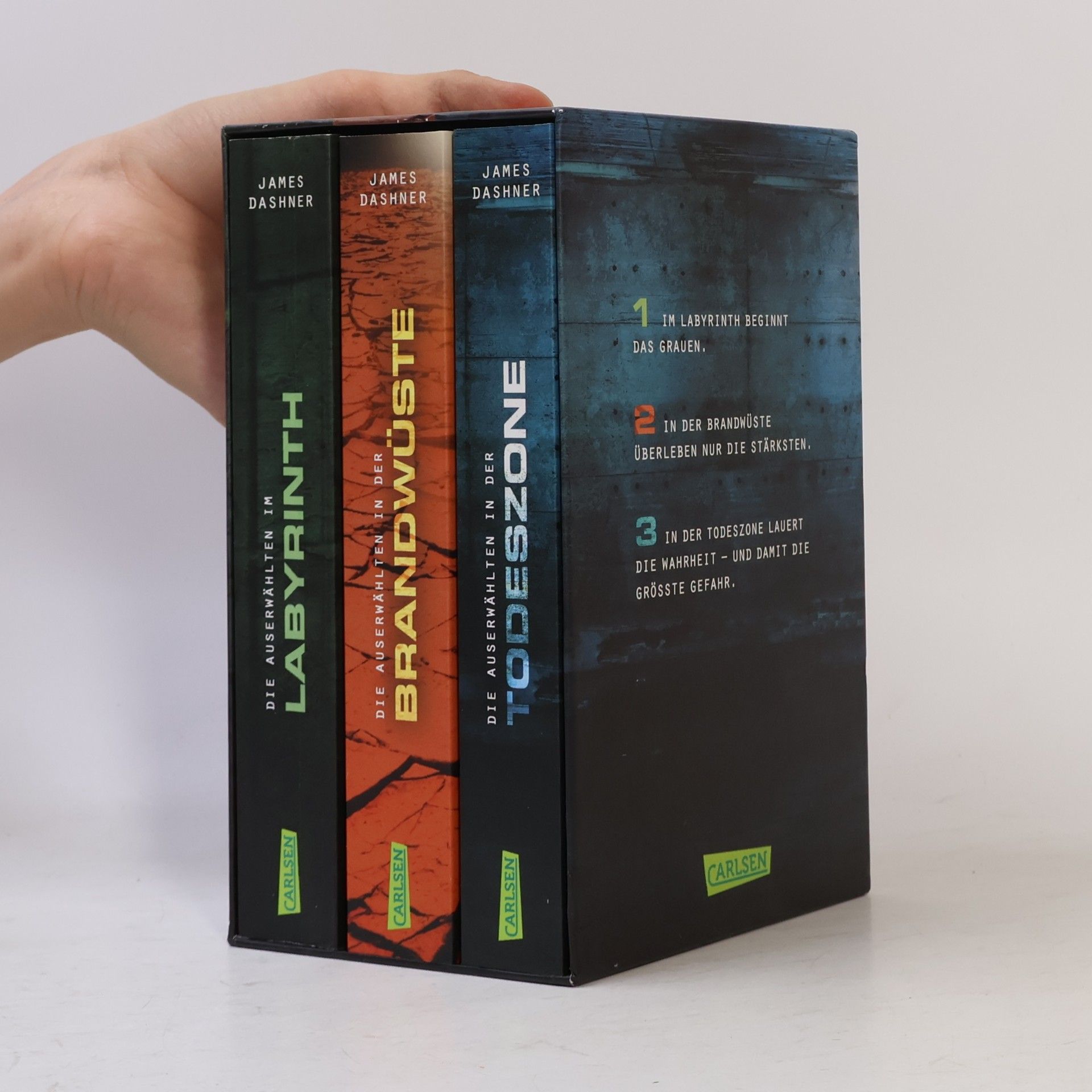 James Dashner Maze Runner 1-3