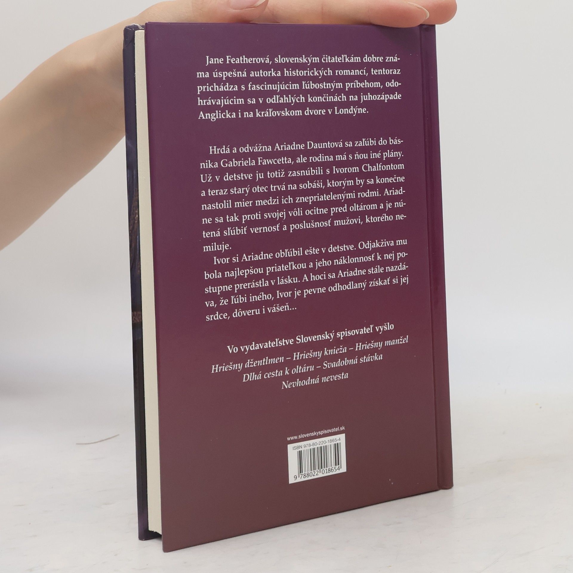 Jane Feather Nevestou proti svojej vôli