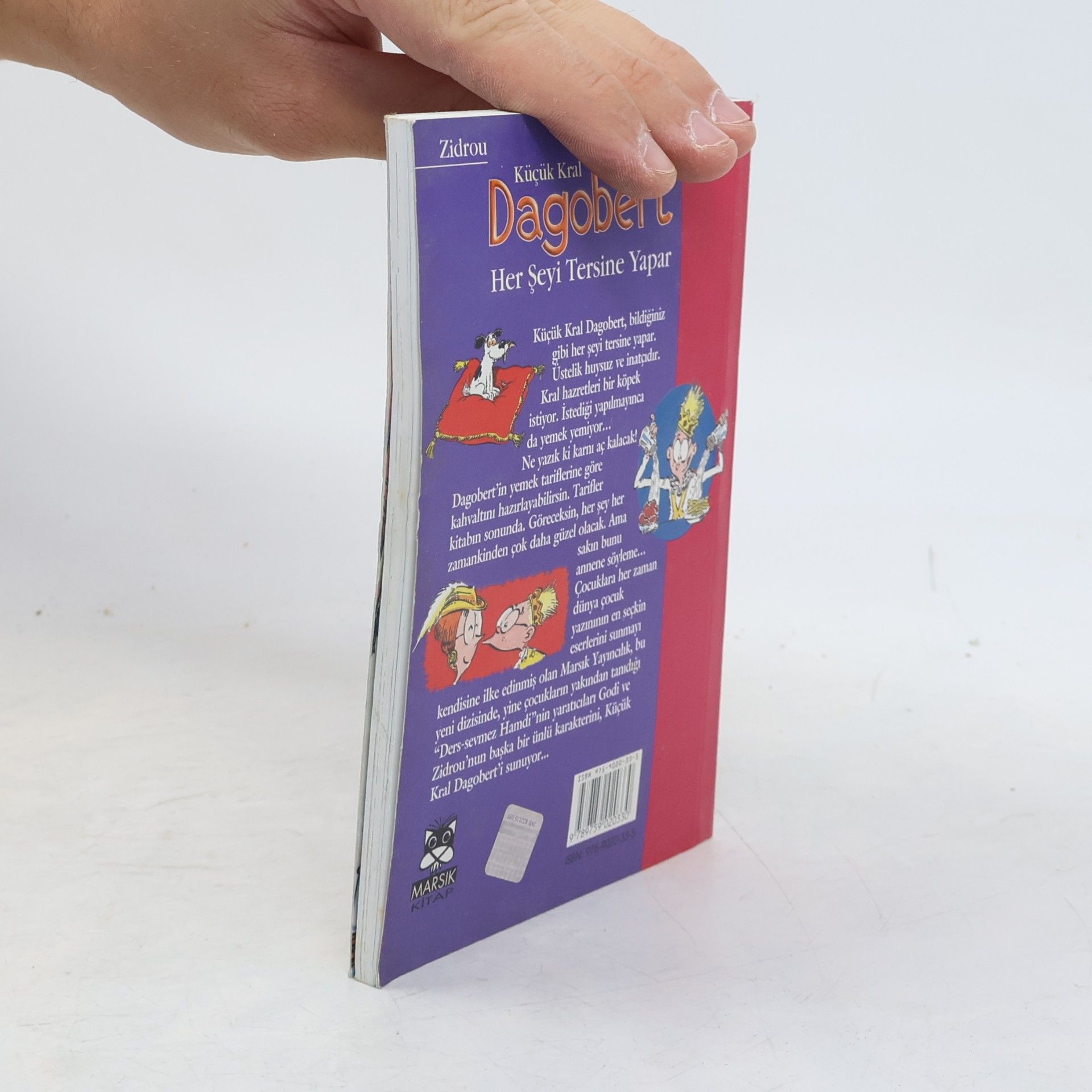 Benoît Drousie Bibliothèque Rose: Dagobert - Her Şeyi Tersine Yapar