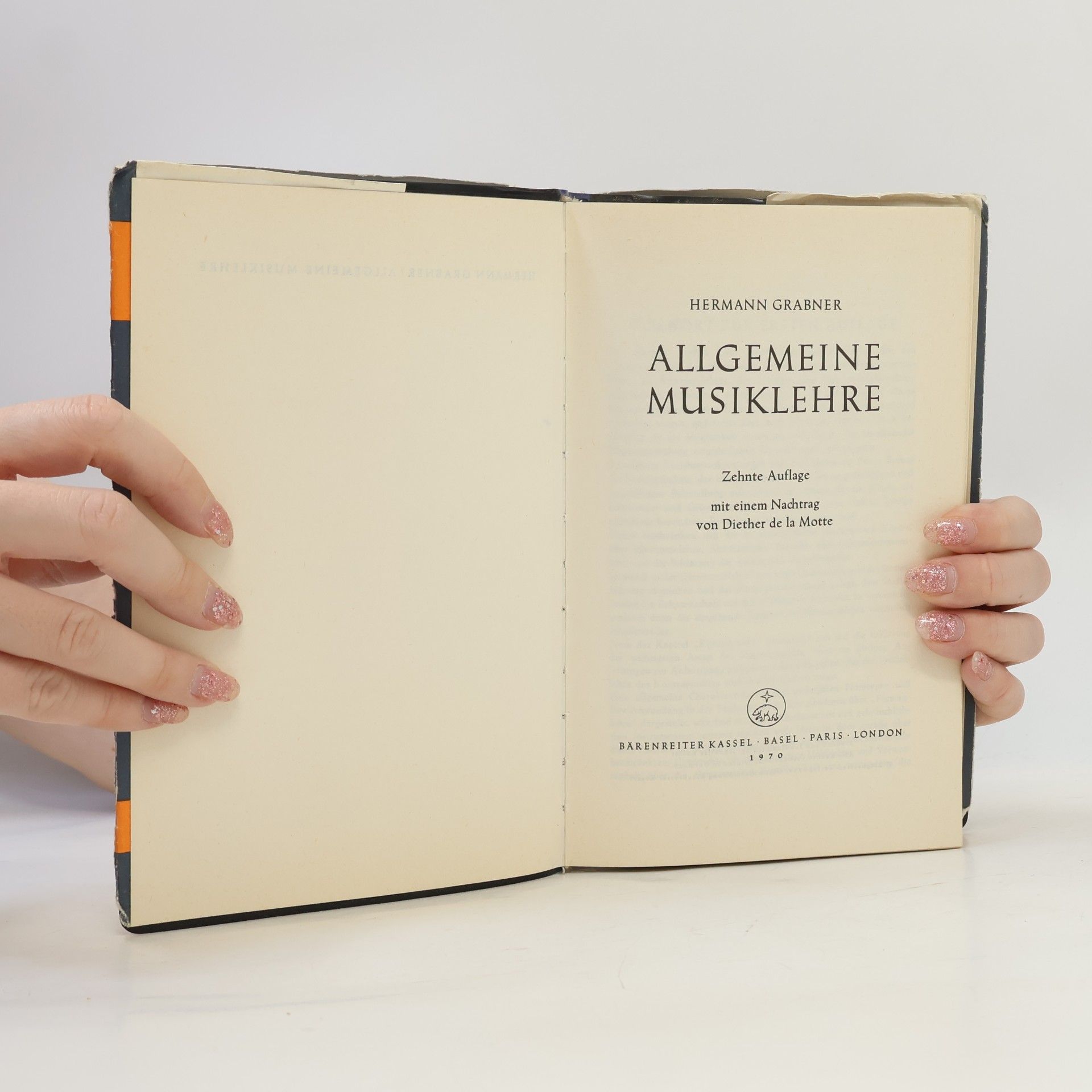 Hermann Grabner Allgemeine Musiklehre