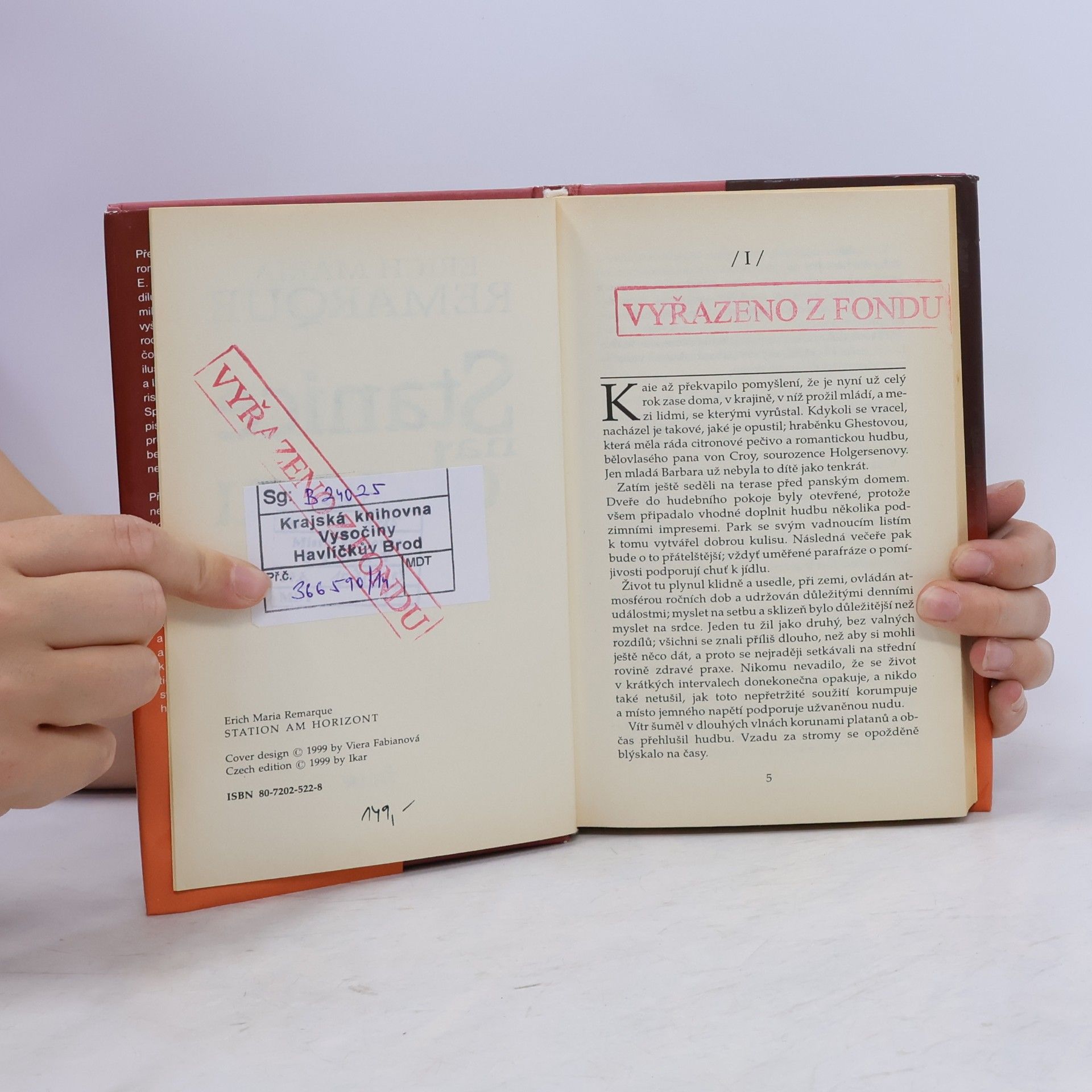 Erich Maria Remarque Stanice na obzoru
