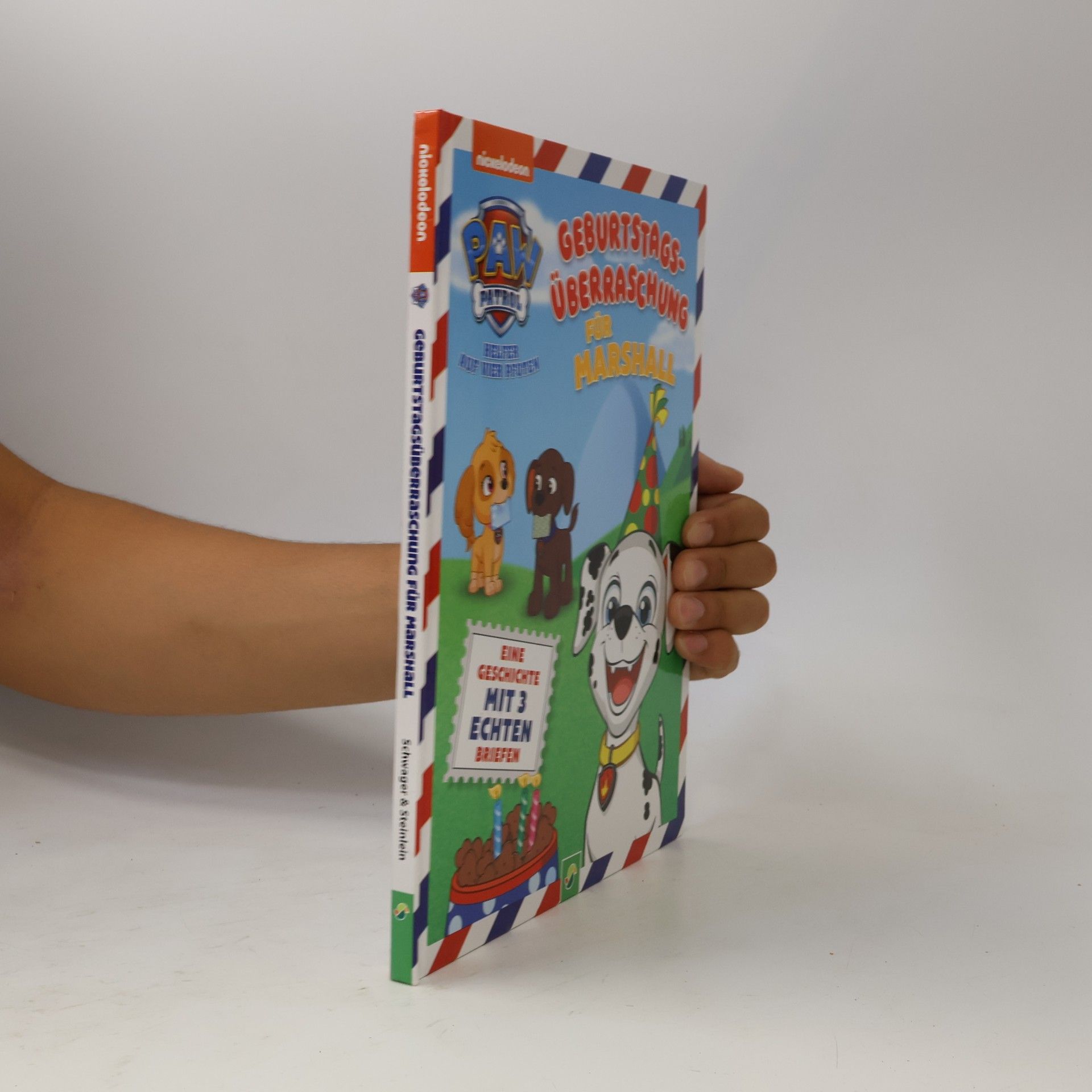 Oliver Bieber PAW Patrol Briefe-Geschichtenbuch: Geburtstagsüberraschung für Marshall