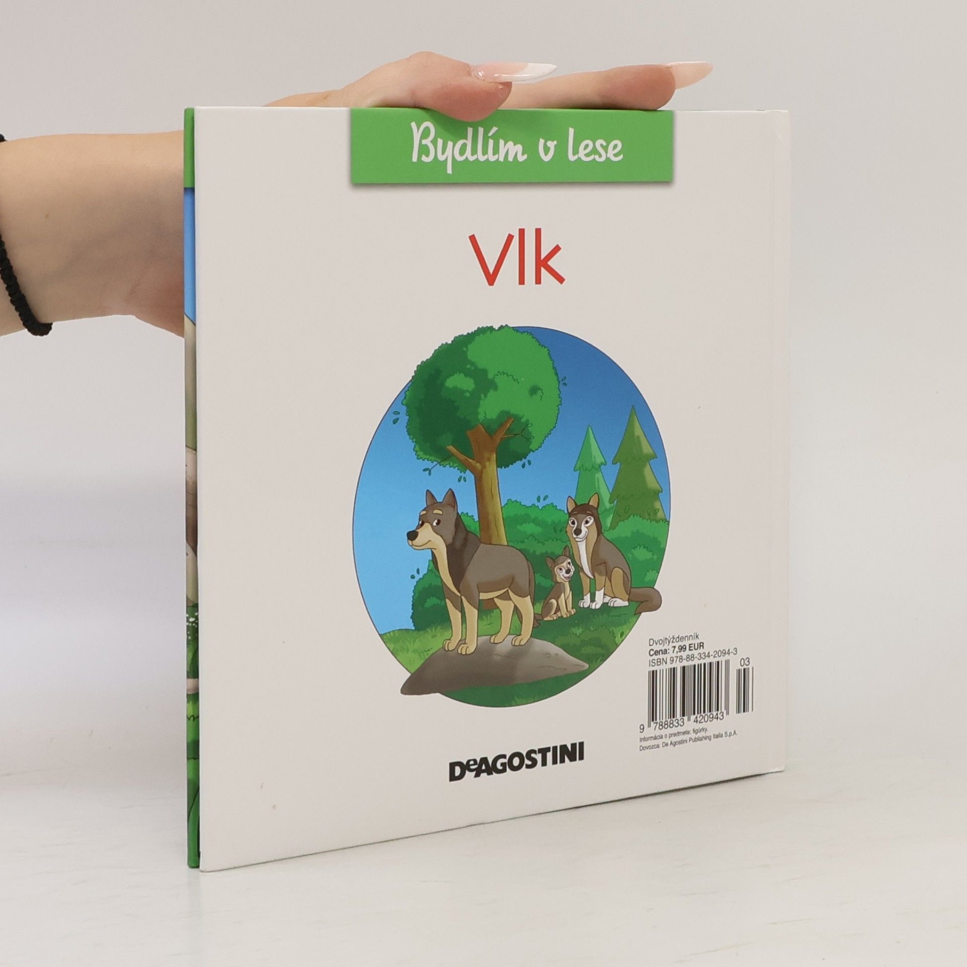 Kolektiv autorů Bydlím v lese 3. Vlk