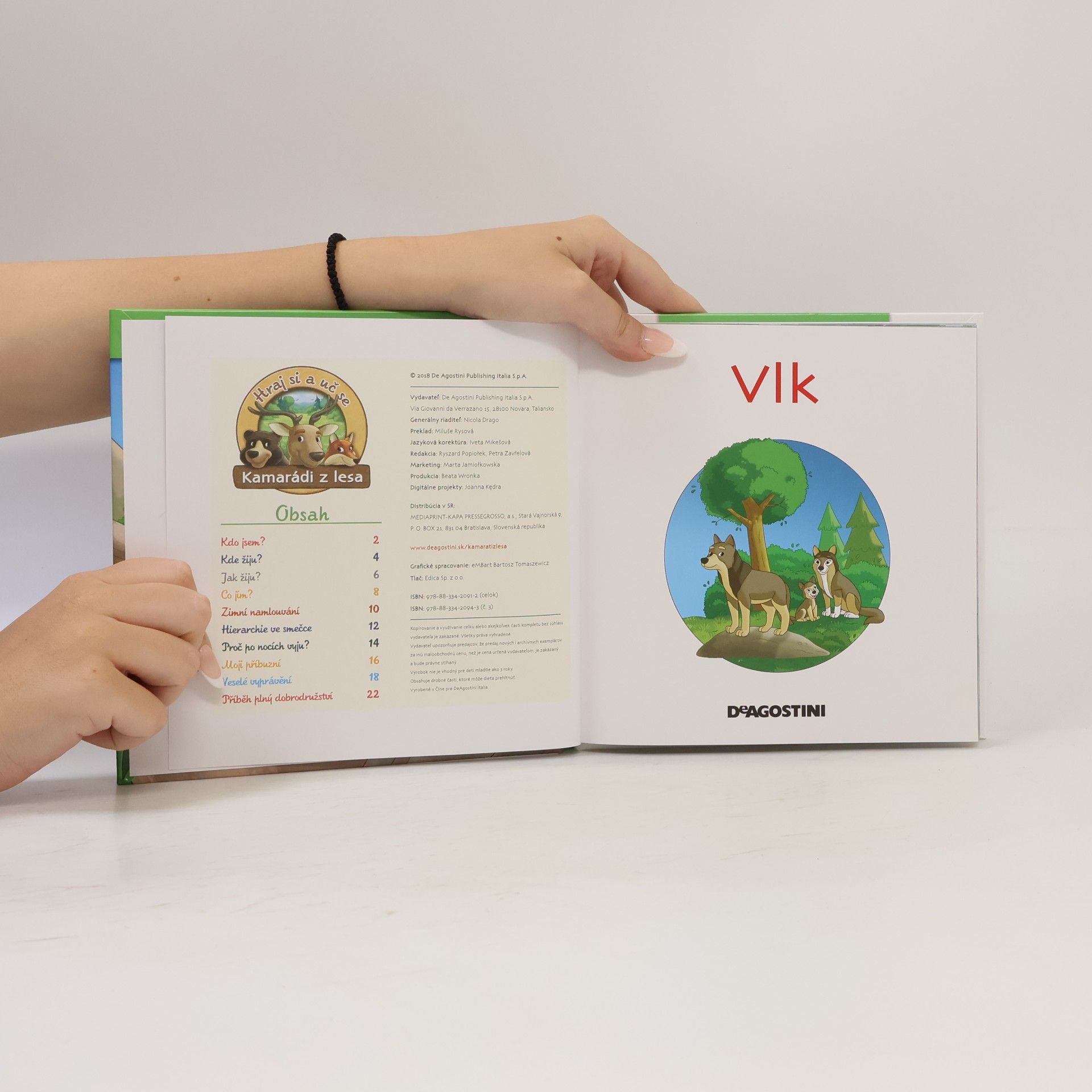 Kolektiv autorů Bydlím v lese 3. Vlk