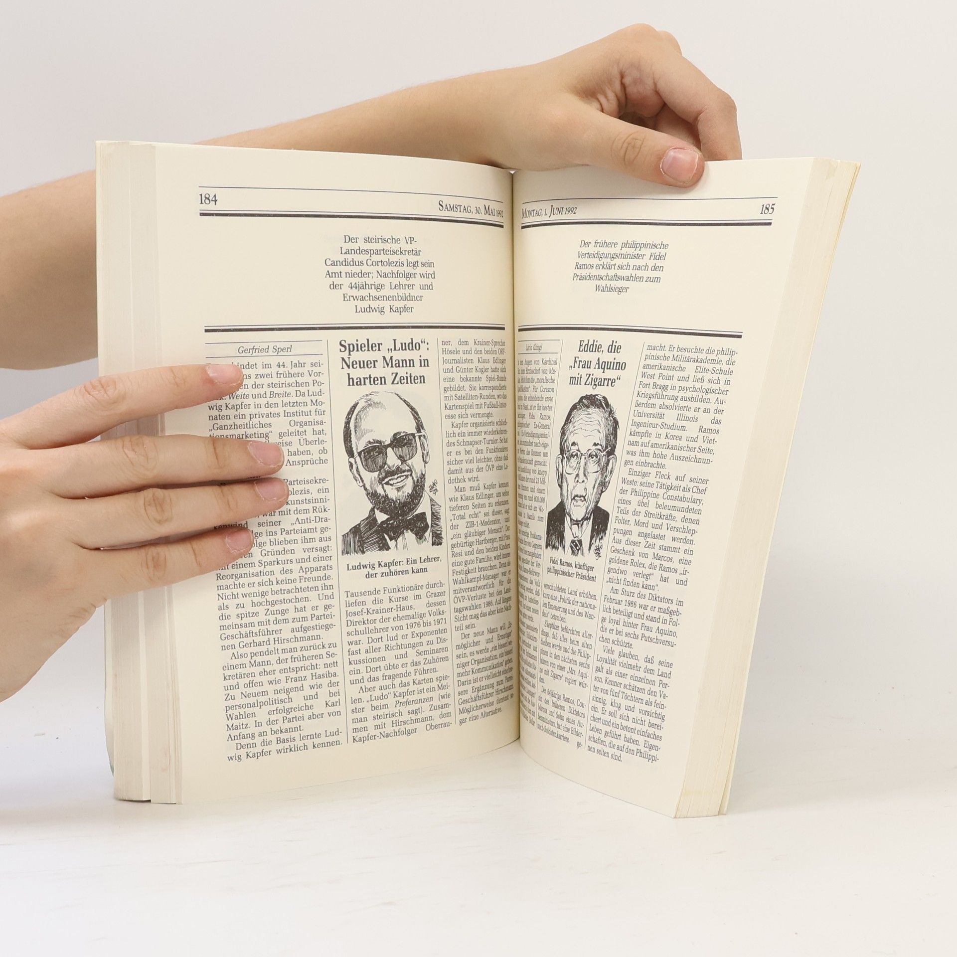 Autorenkollektiv Köpfe des Jahres 1991/92