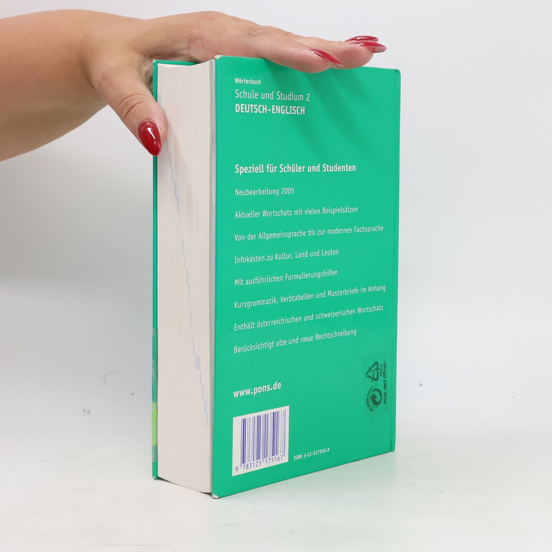 Ian Dawson PONS Wörterbuch für Schule und Studium