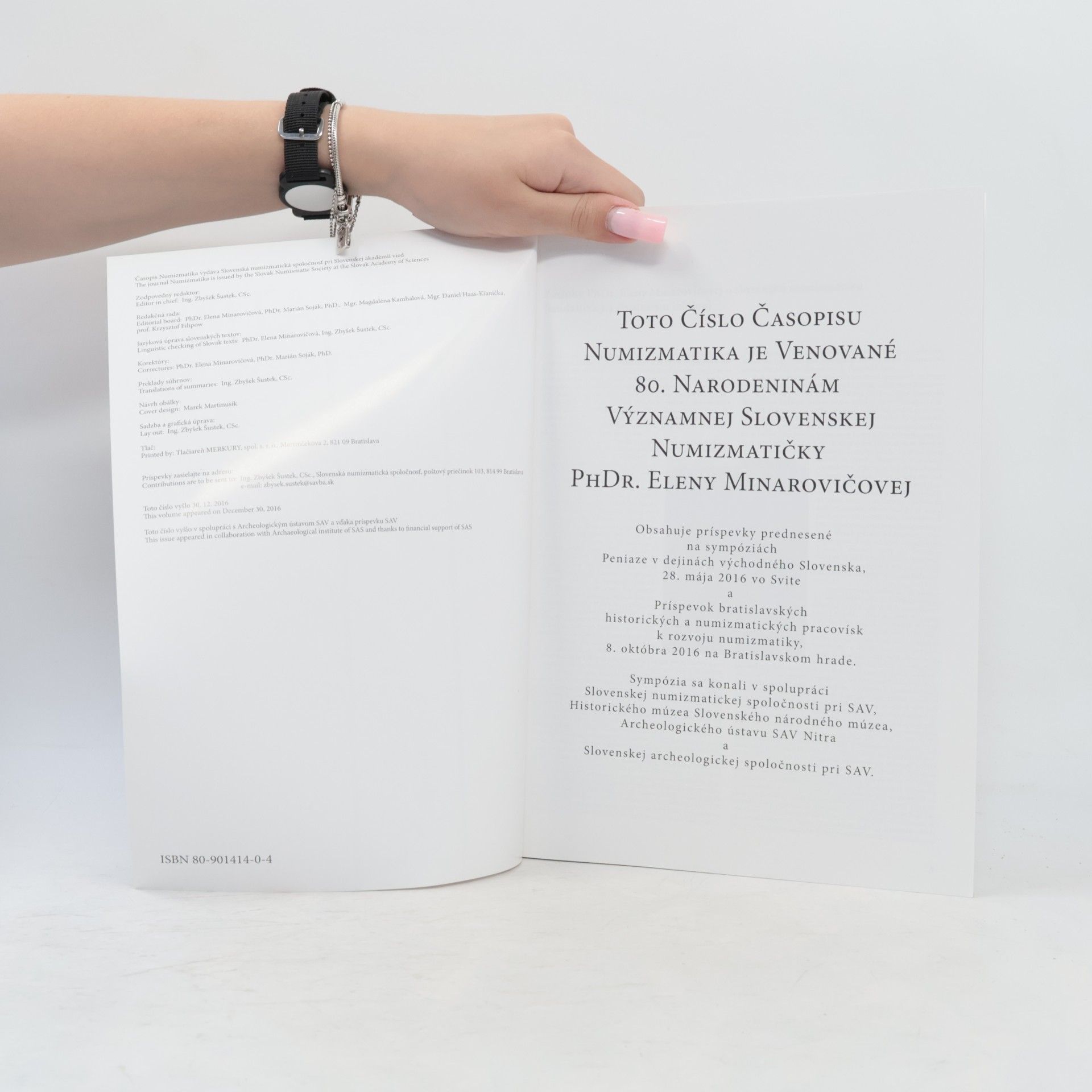 Collectif d'auteurs Numizmatika 26/2016