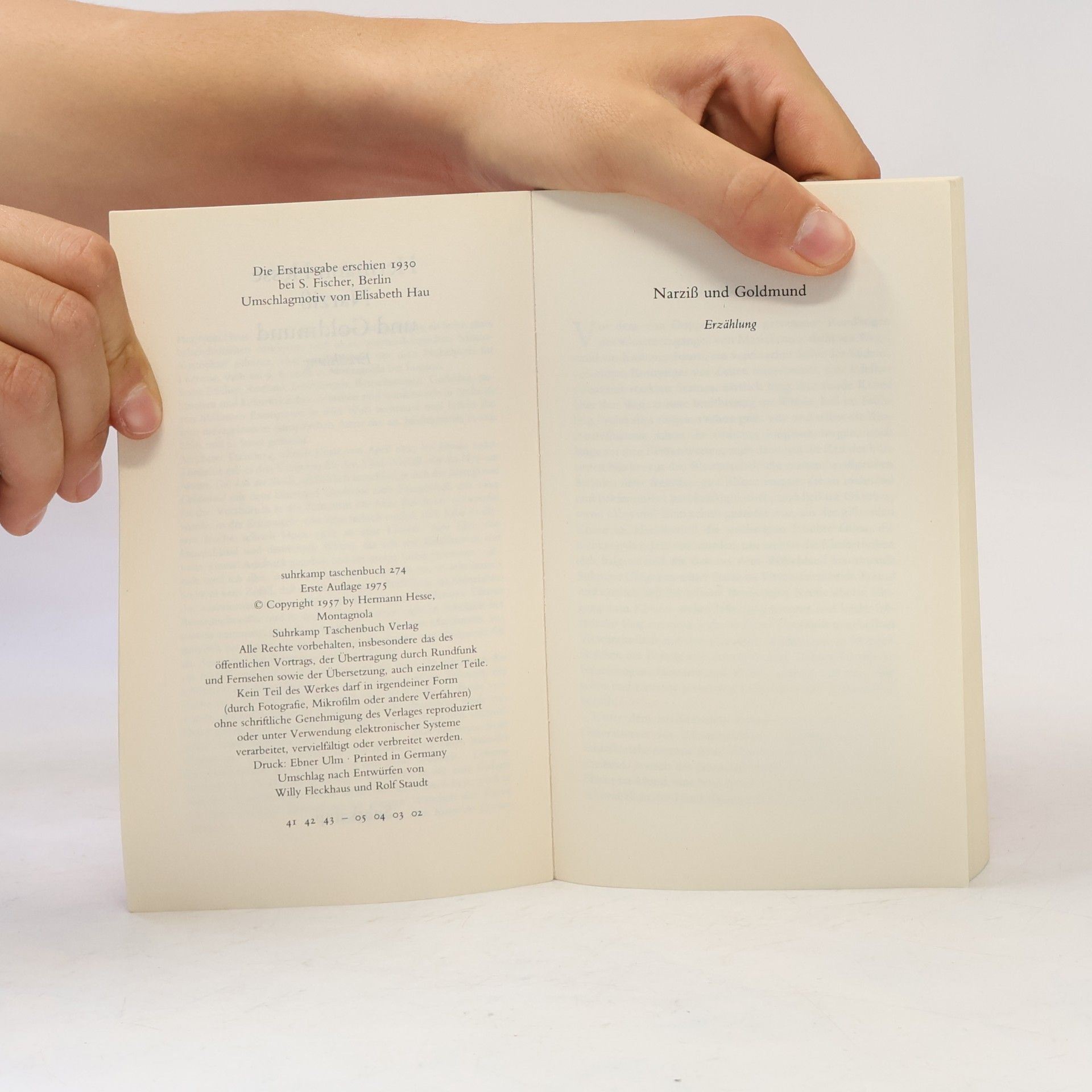 Hermann Hesse Narziß und Goldmund