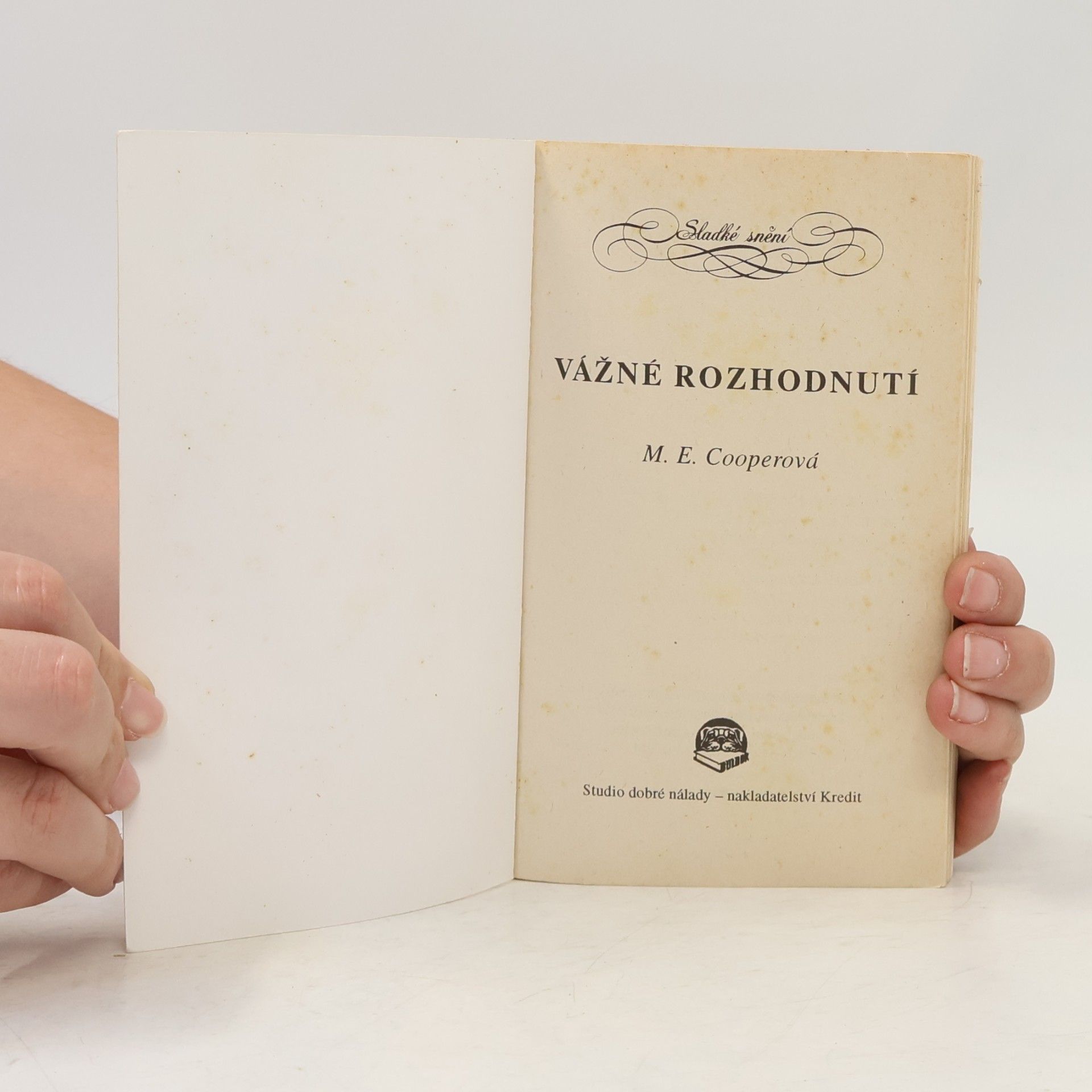 M. E. Cooper Vážné rozhodnutí