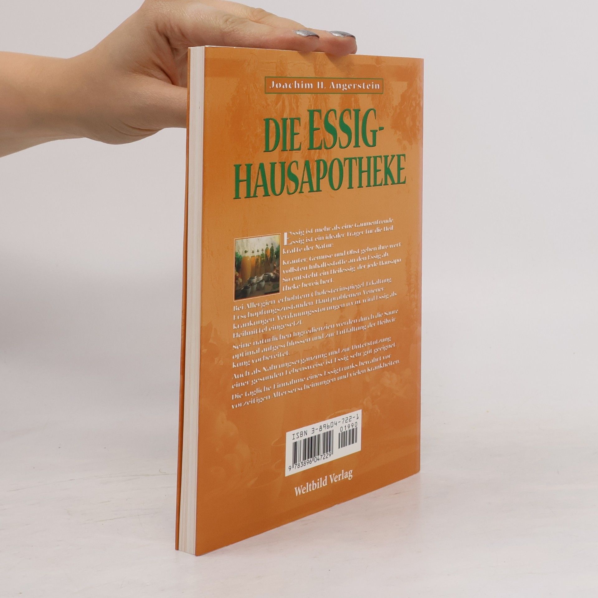 Joachim H. Angerstein Die Essig-Hausapotheke