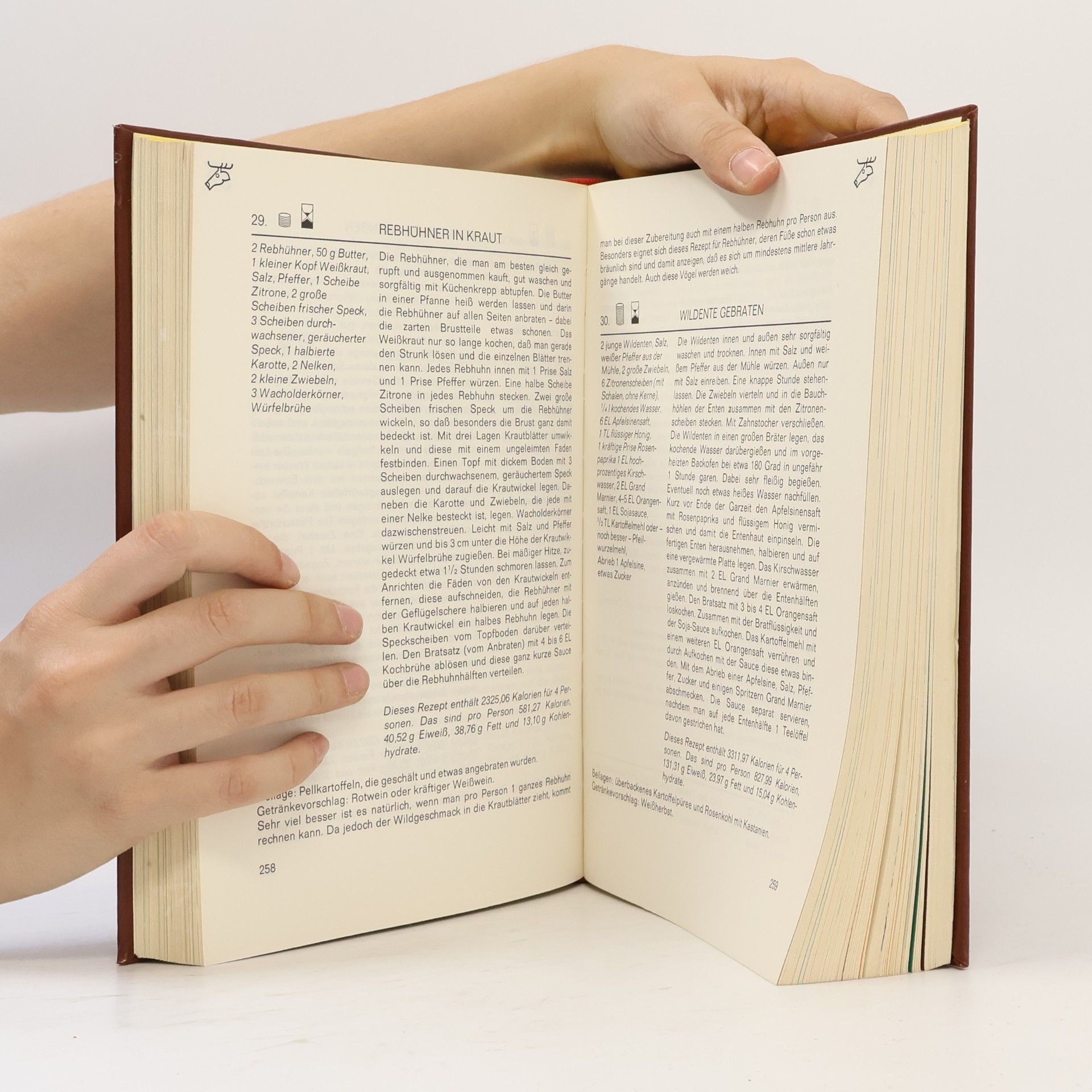 H. Scharfenberg Das große Koch- und Küchenbuch mit Kalorienangabe