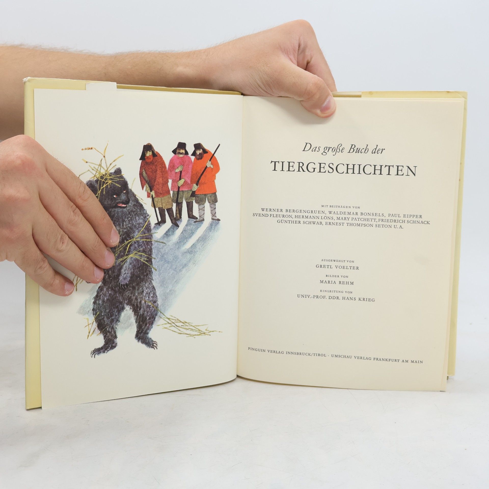Various authors Das Große Buch der Tiergeschichten