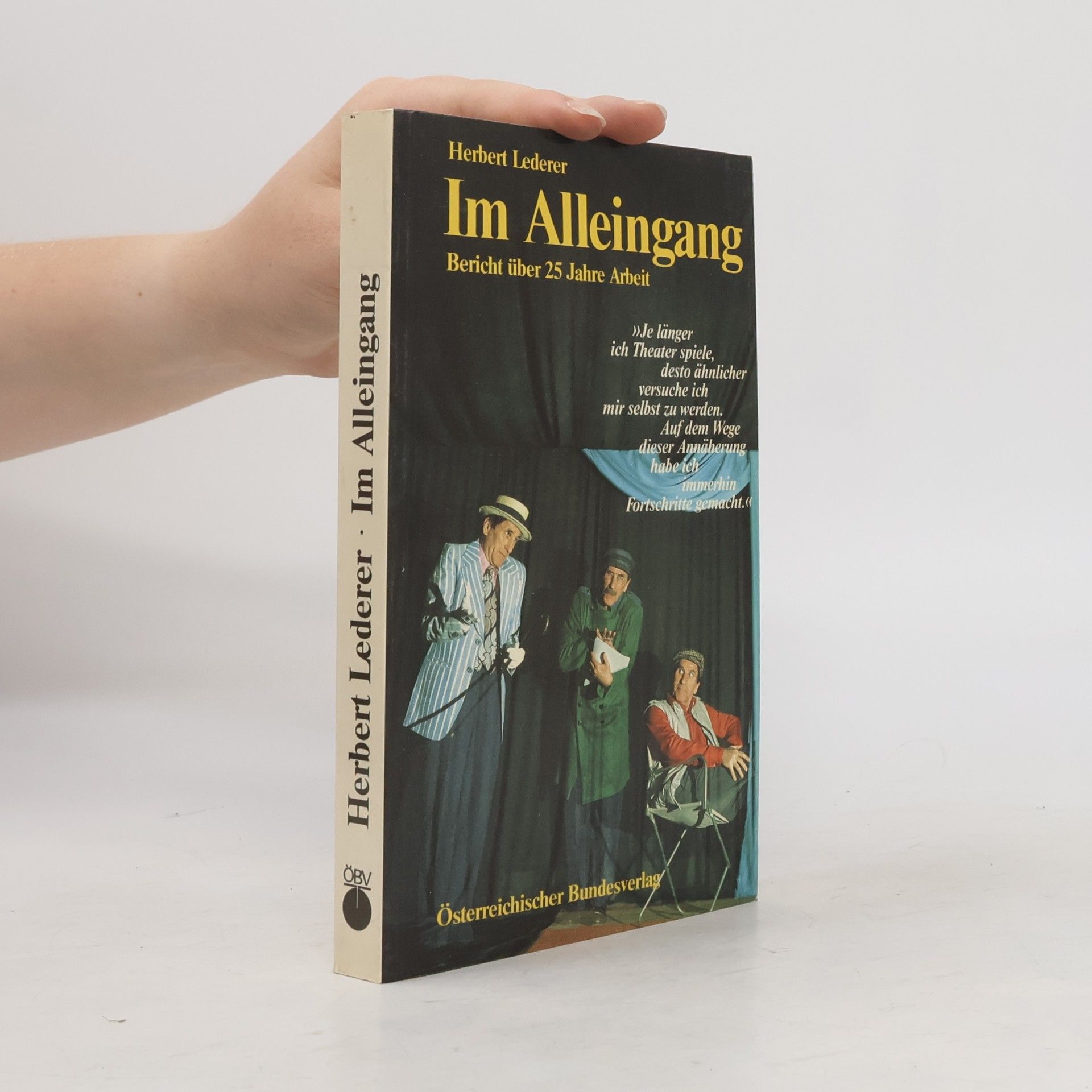 Herbert Lederer Im Alleingang