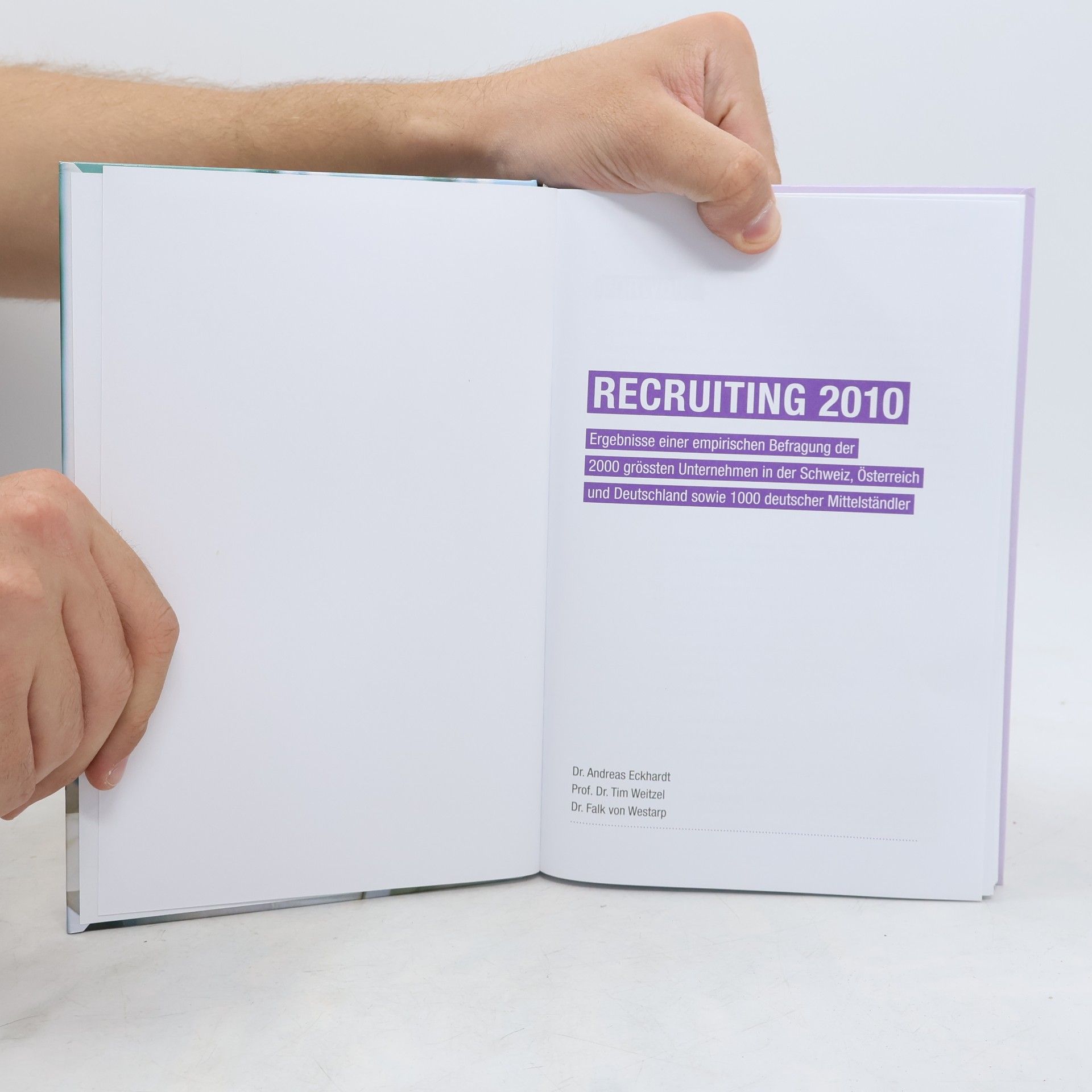 Andreas Eckhardt Recruiting 2010