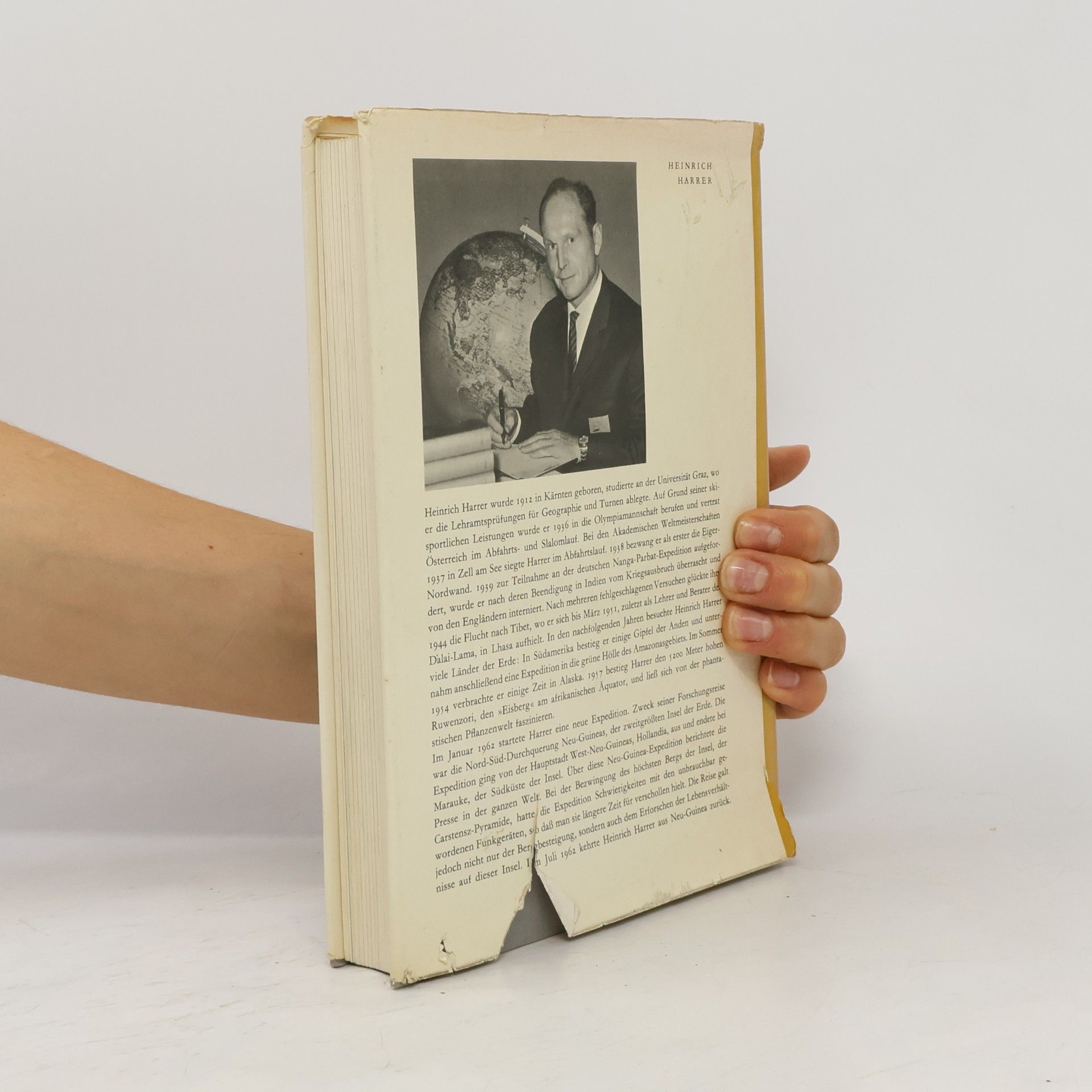 Heinrich Harrer Ich komme aus der Steinzeit