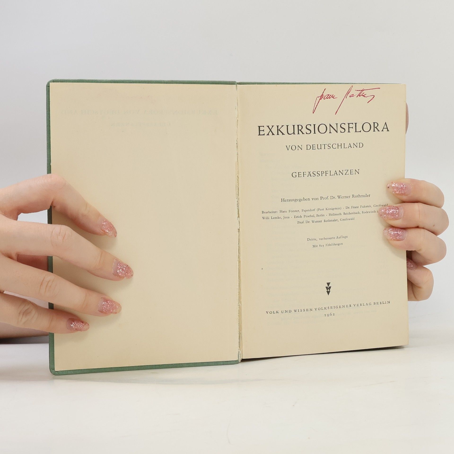 Werner Rothmaler Exkursionsflora II