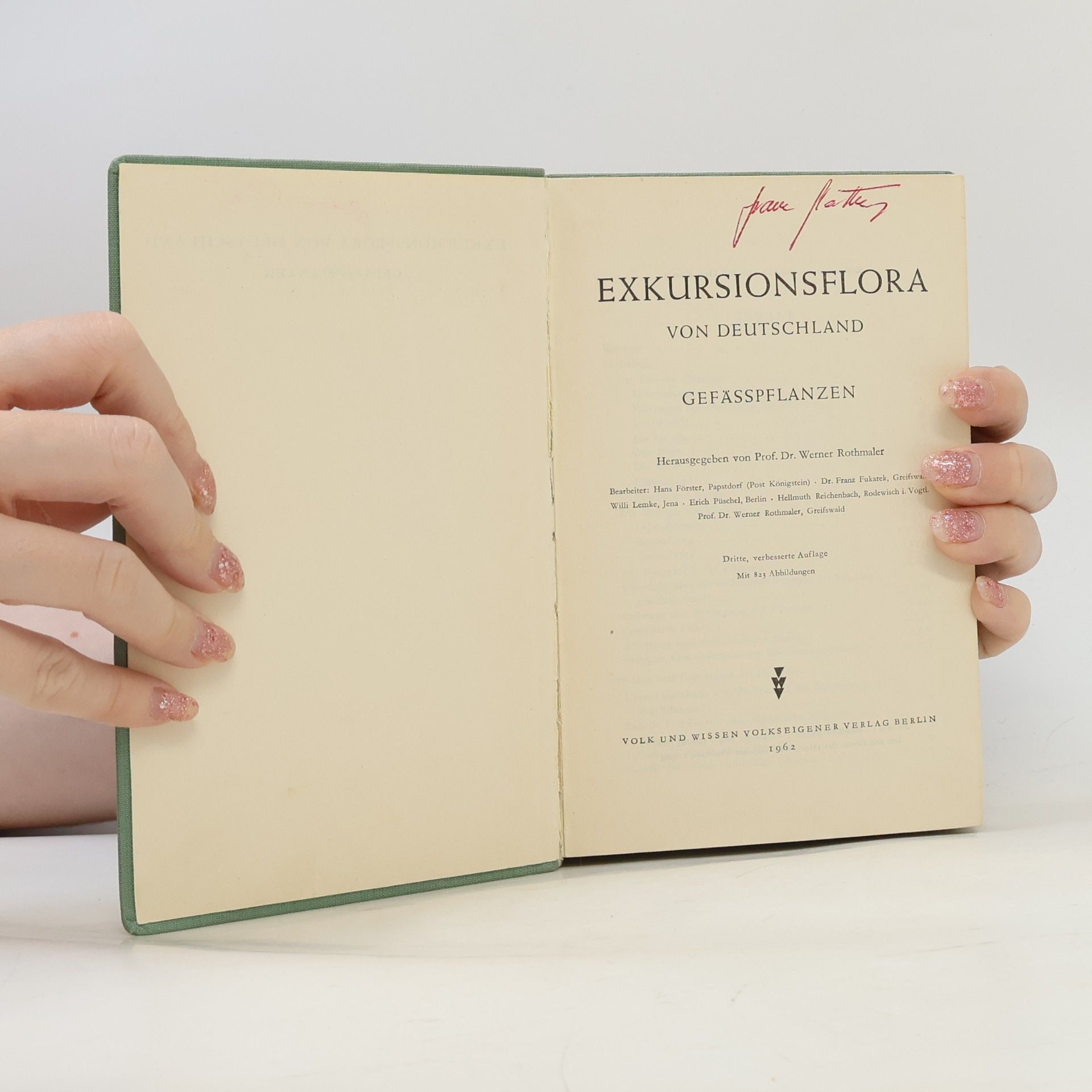 Werner Rothmaler Exkursionsflora II