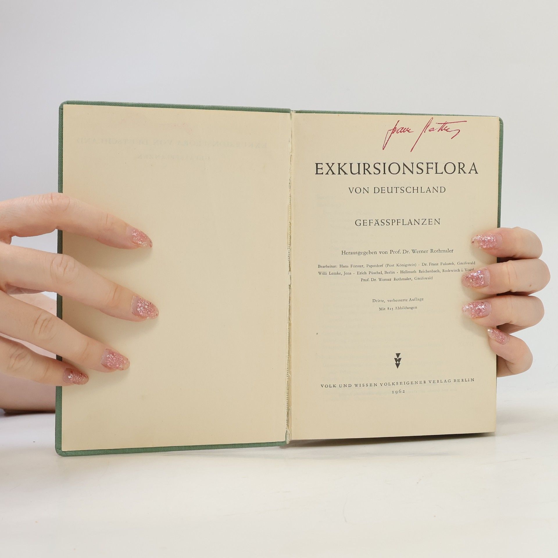 Werner Rothmaler Exkursionsflora II