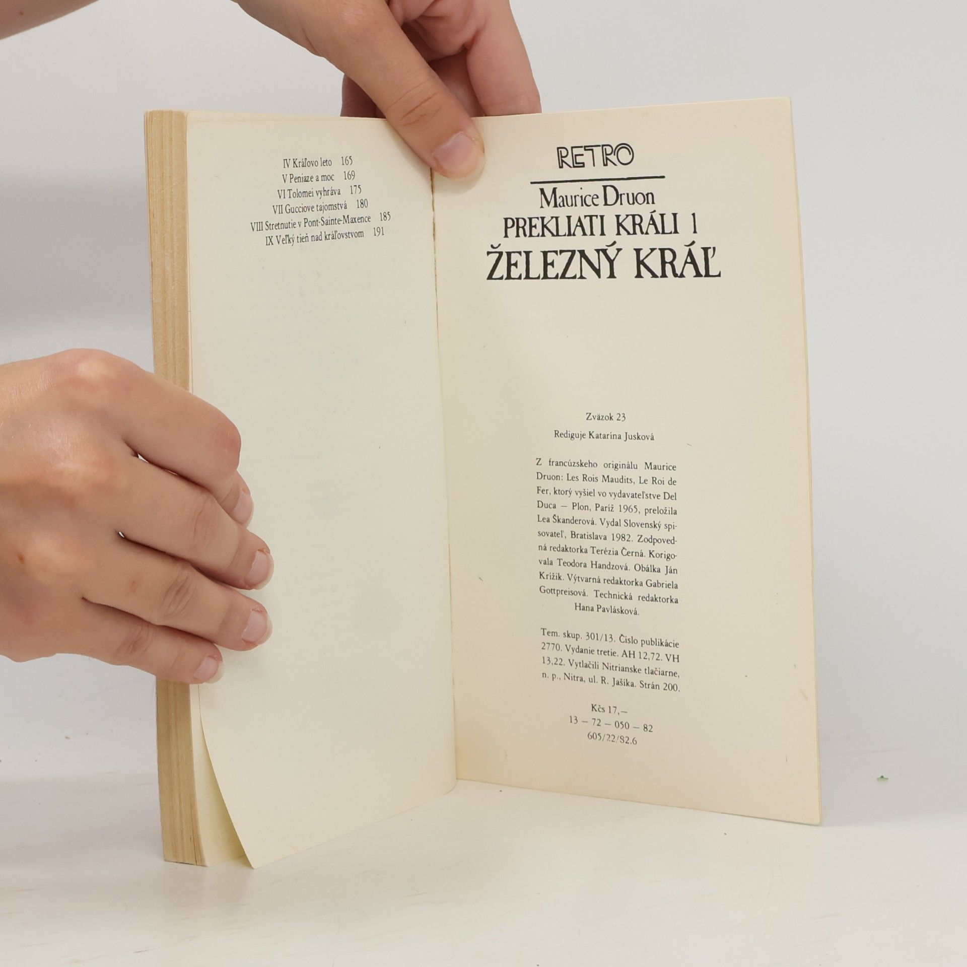 Maurice Druon Prekliati králi 1. Železný kráľ