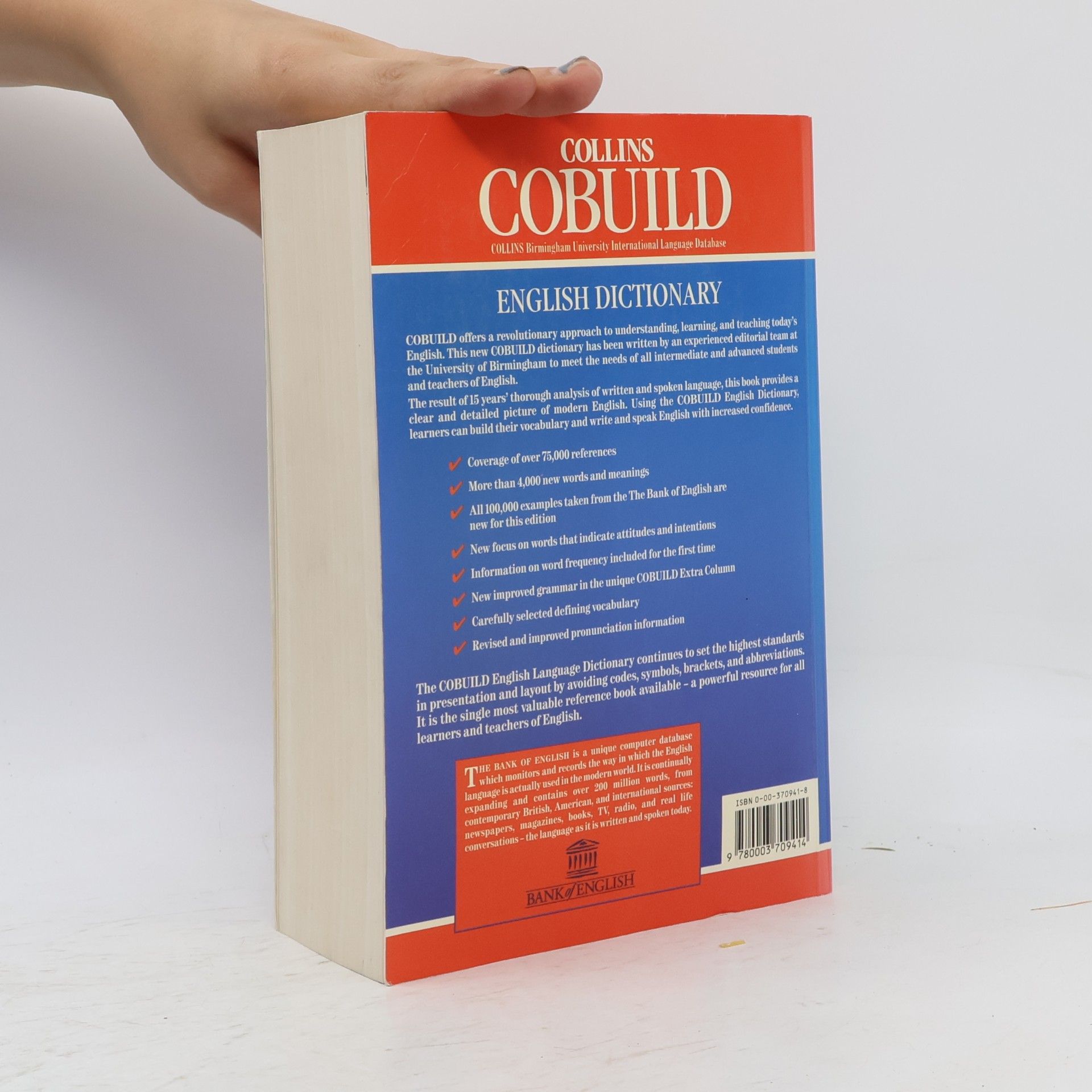 John Sinclair Collins Cobuild English Dictionary