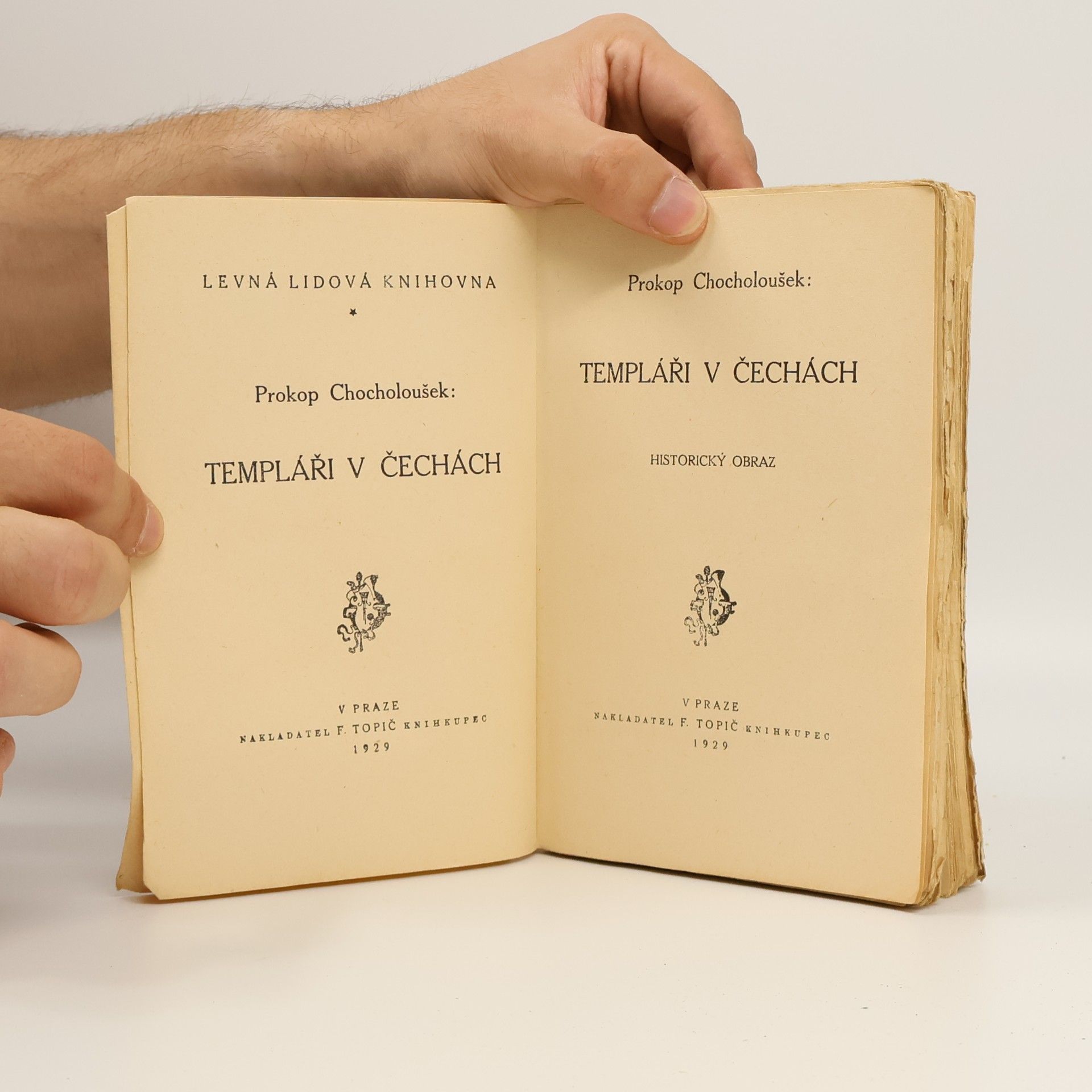 Prokop Chocholoušek Templáři v Čechách