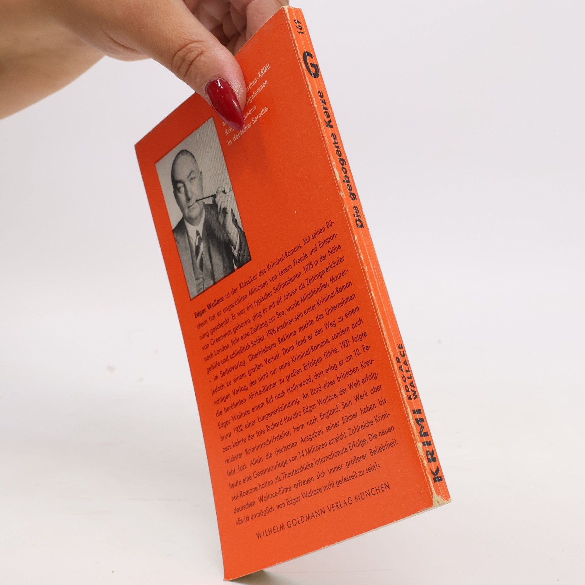Edgar Wallace Die gebogene Kerze