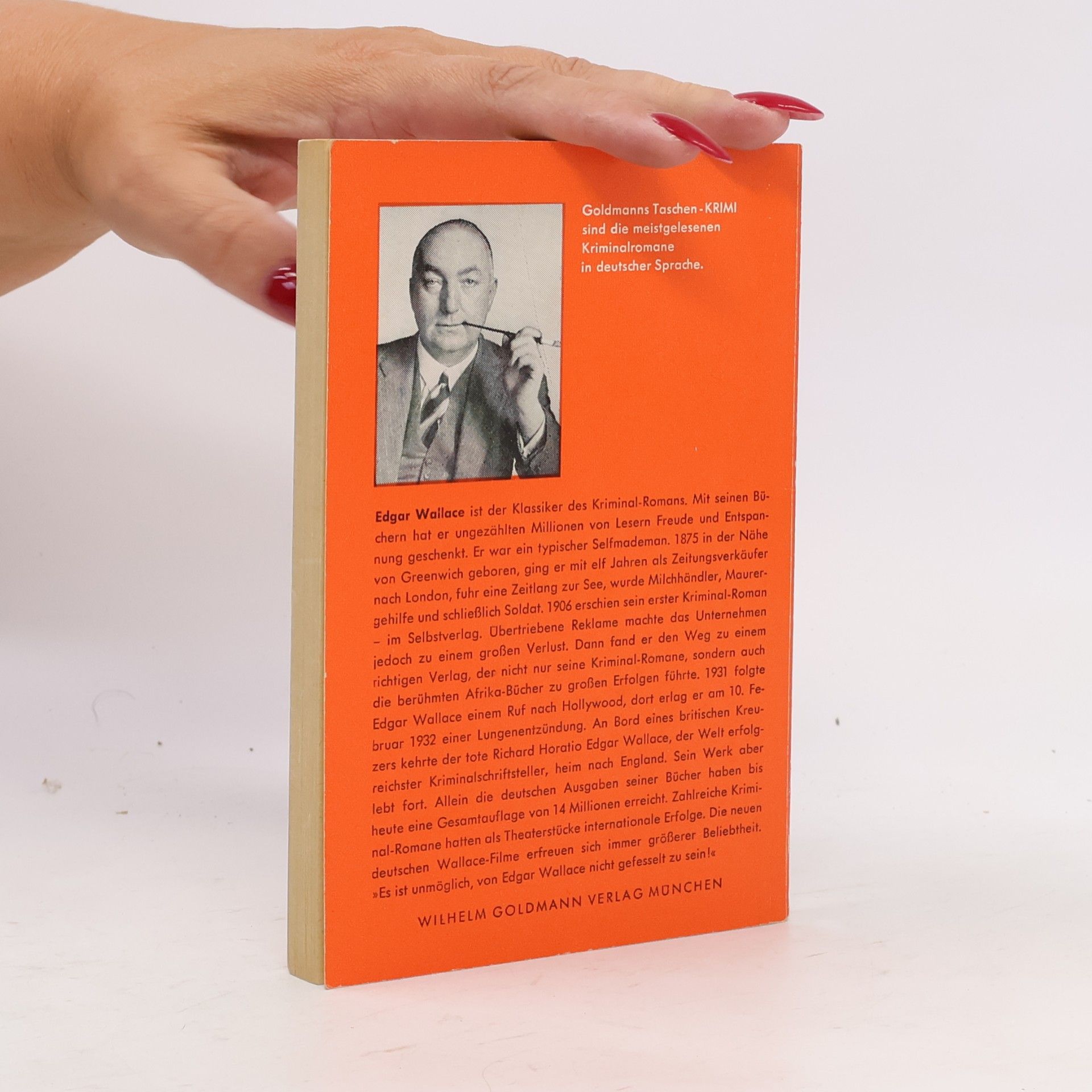 Edgar Wallace Die gebogene Kerze