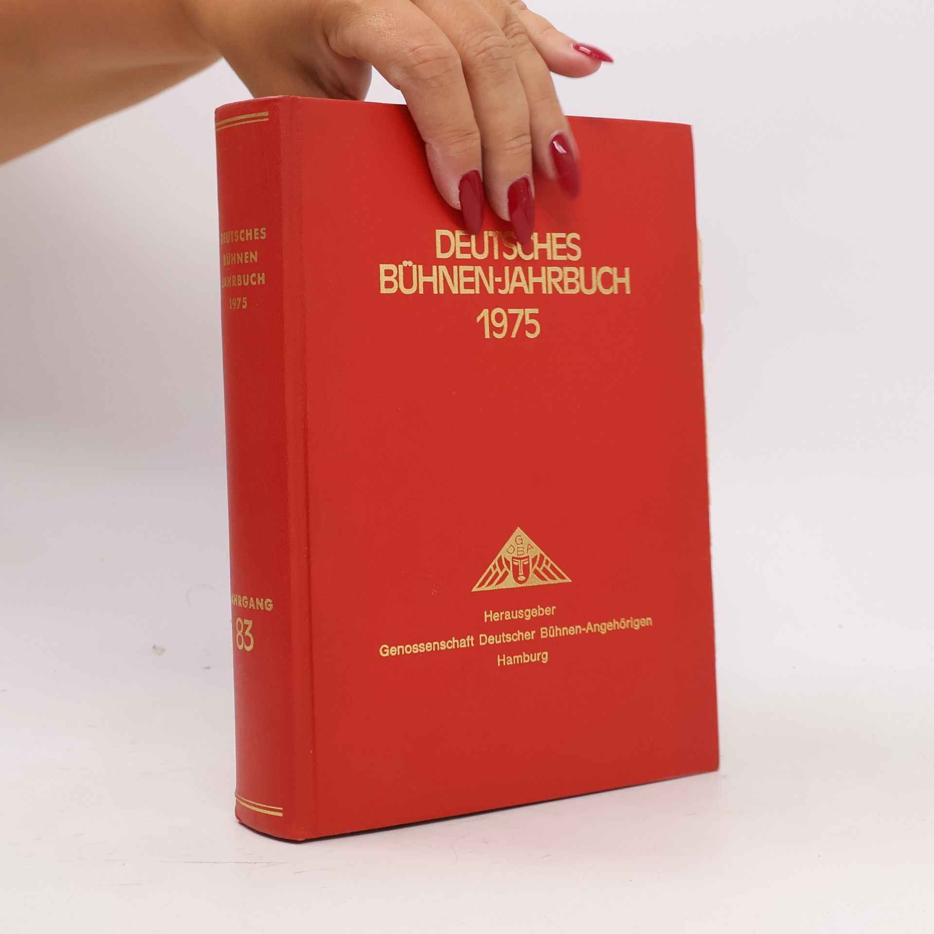 Various authors Deutsches Bühnen- Jahrbuch 1975