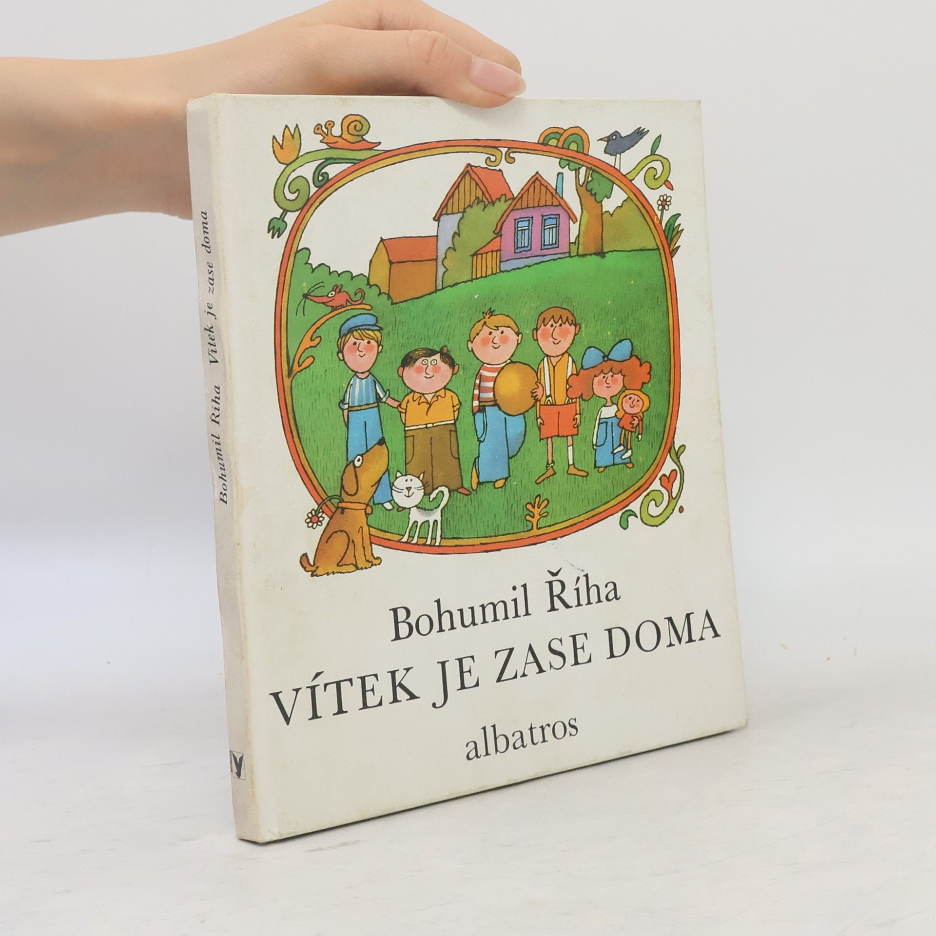 Bohumil Říha Vítek je zase doma