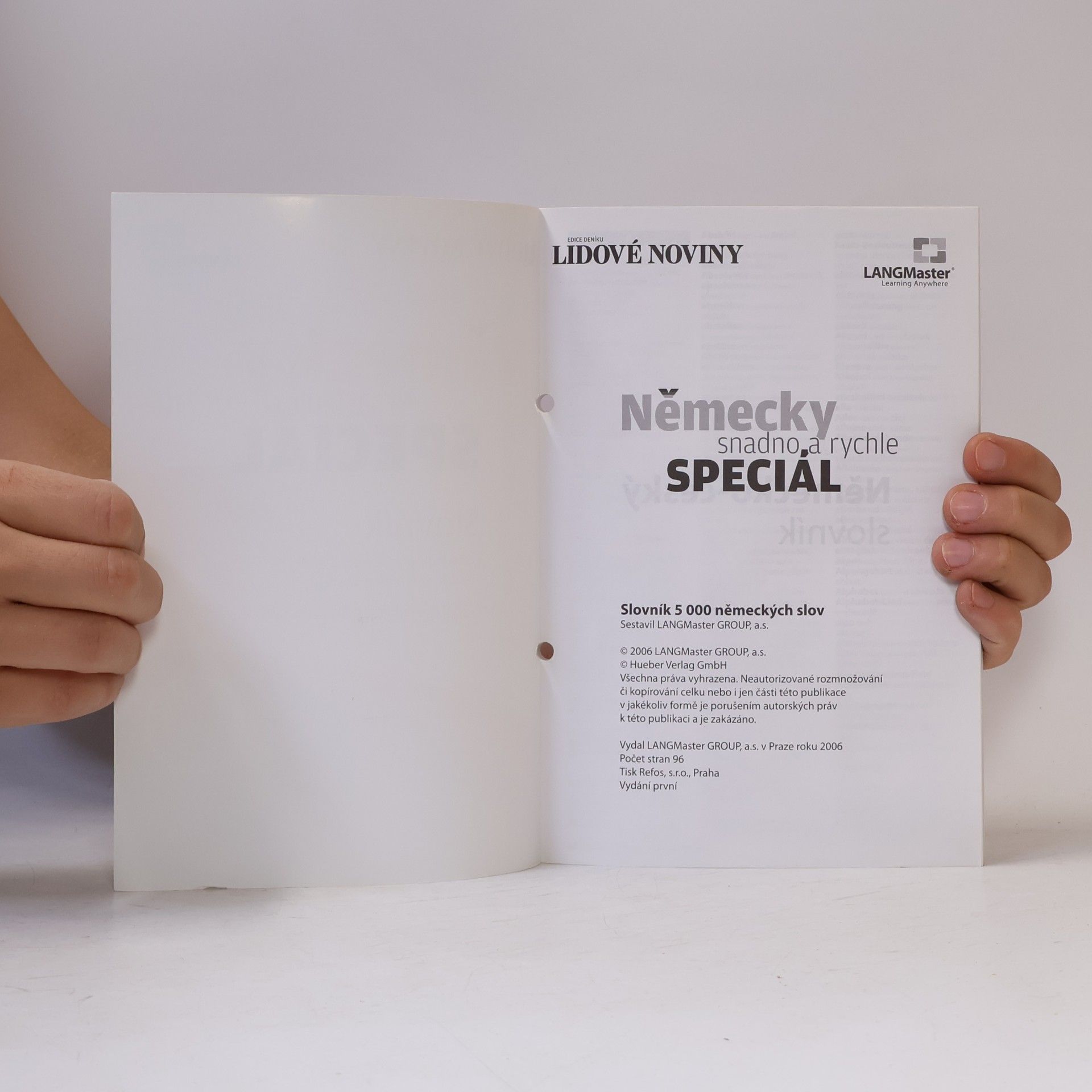 Kolektiv autorů Německy snadno a rychle speciál. Slovník.