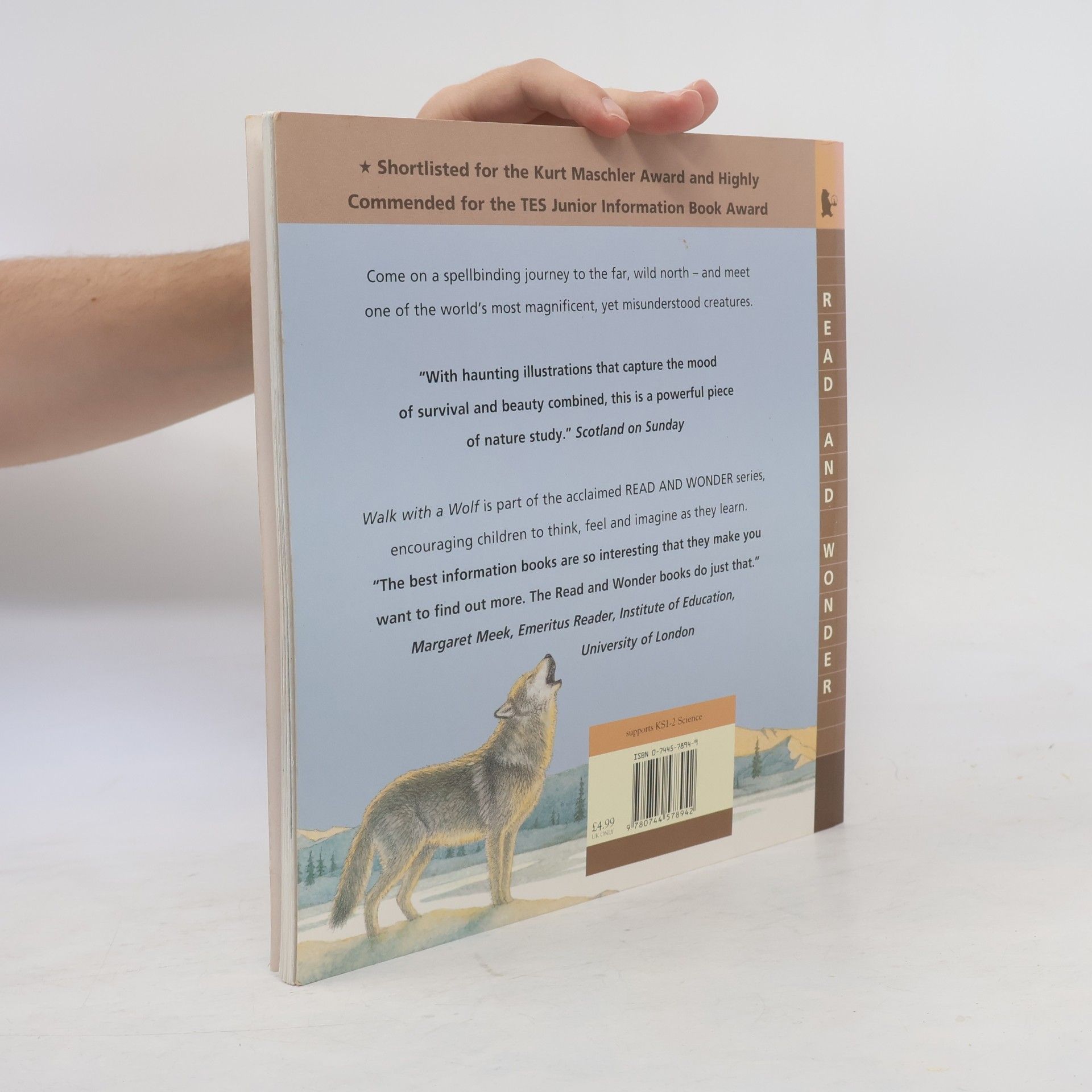 Janni Howker Read and Wonder: Walk with a Wolf