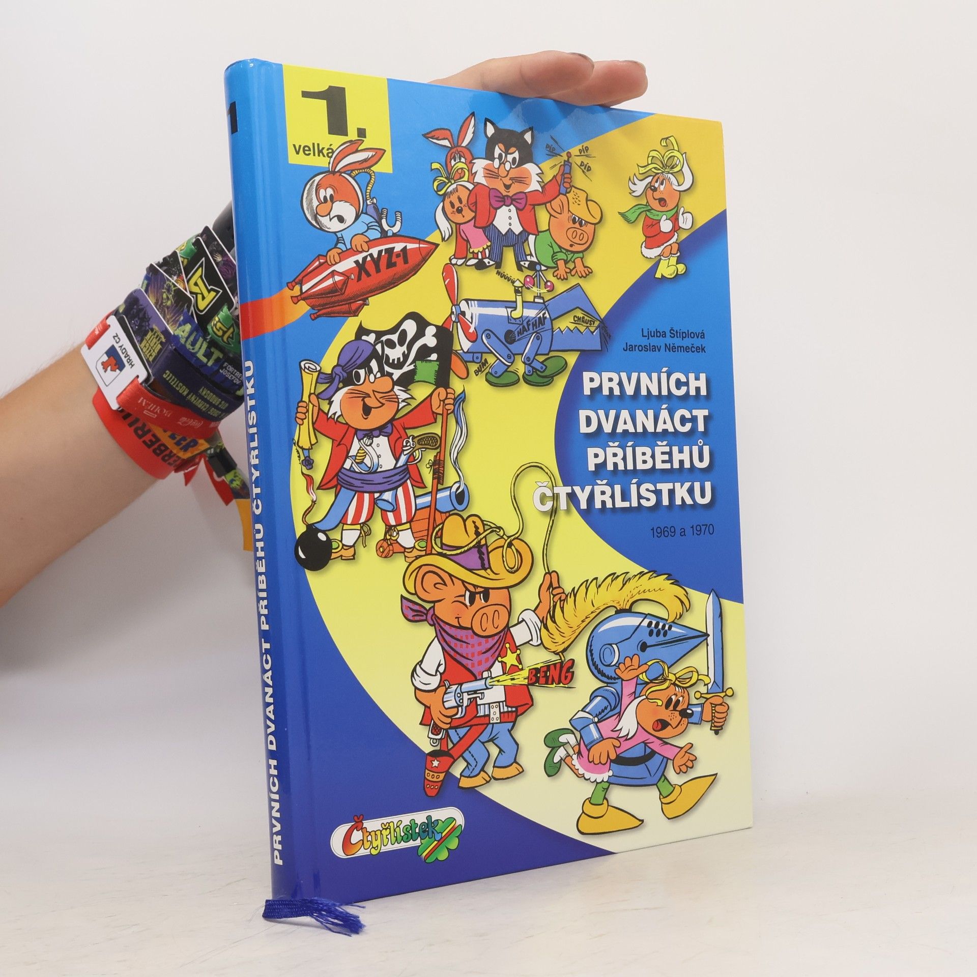 Ljuba Štíplová Prvních dvanáct příběhů Čtyřlístku : 1969-1970