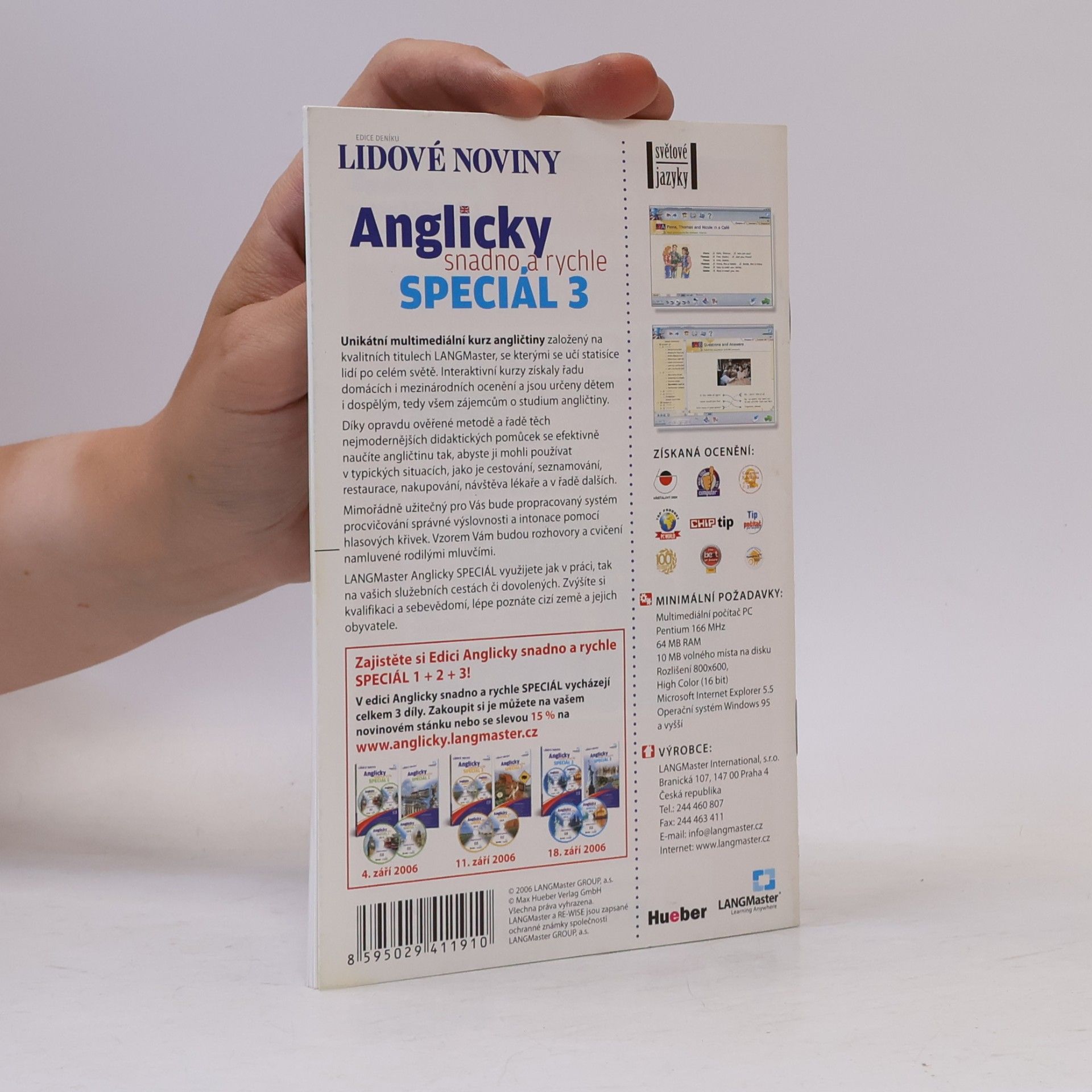 Autorenkollektiv Anglicky snadno a rychle. Speciál 1. Cvičebnice