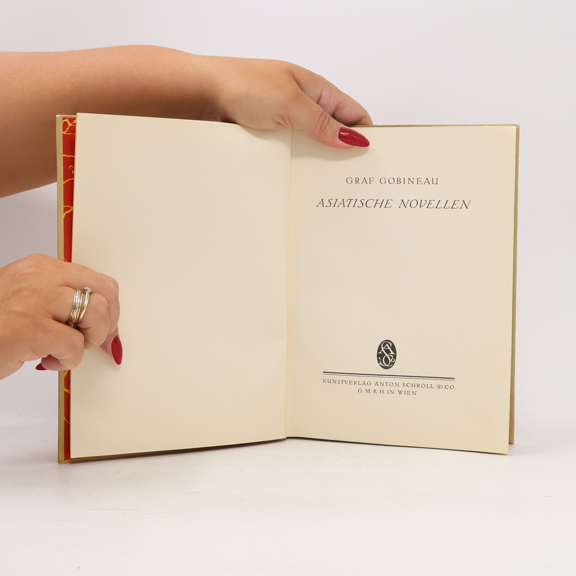 Graf Gobineau Asiatische Novellen