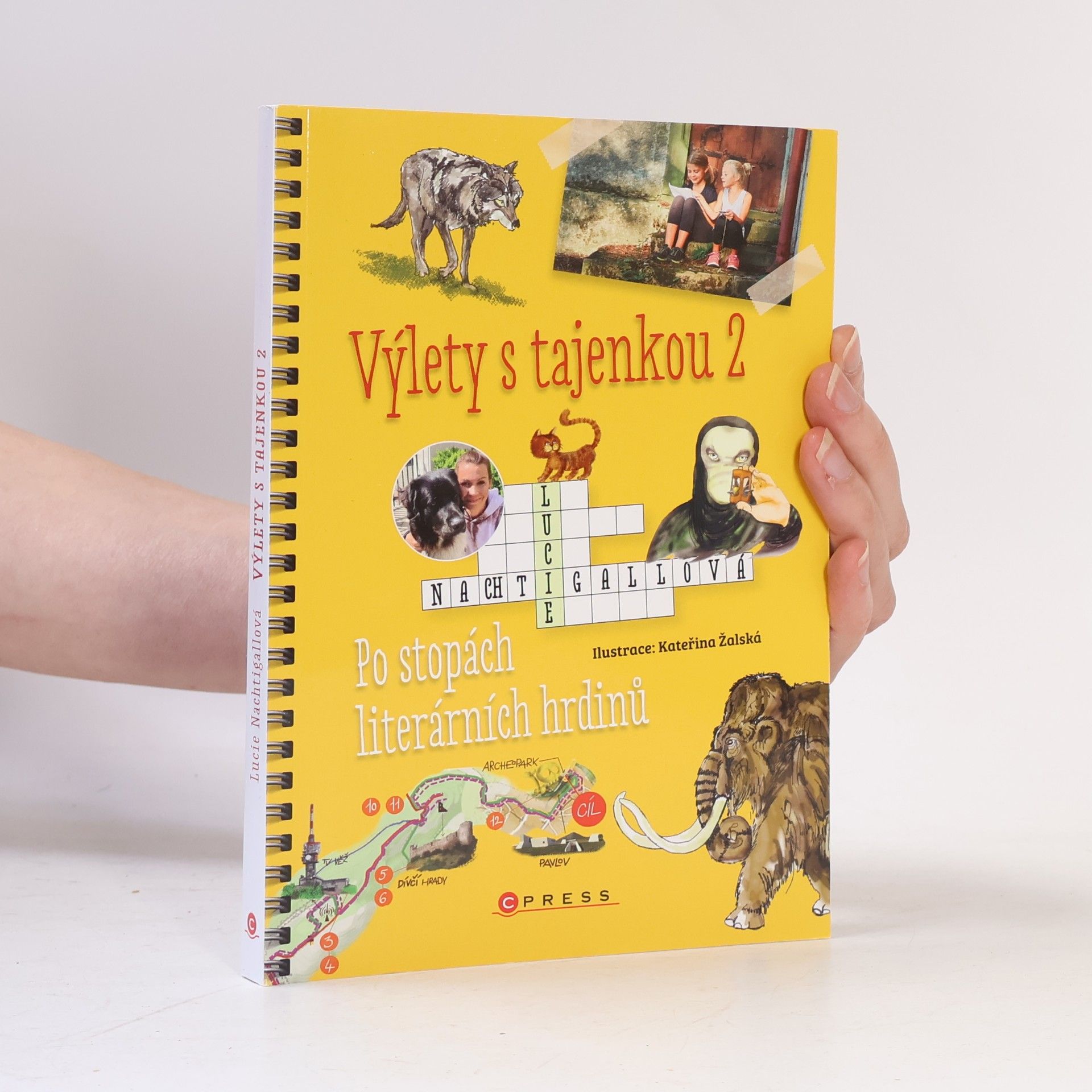 Kateřina Sládková Výlety s tajenkou 2 : po stopách literárních hrdinů
