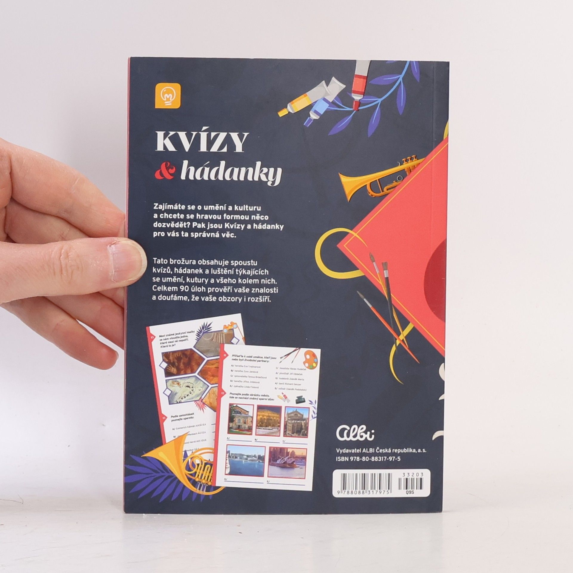 Kolektív autorov Kvízy a hádanky. Kultura a umění