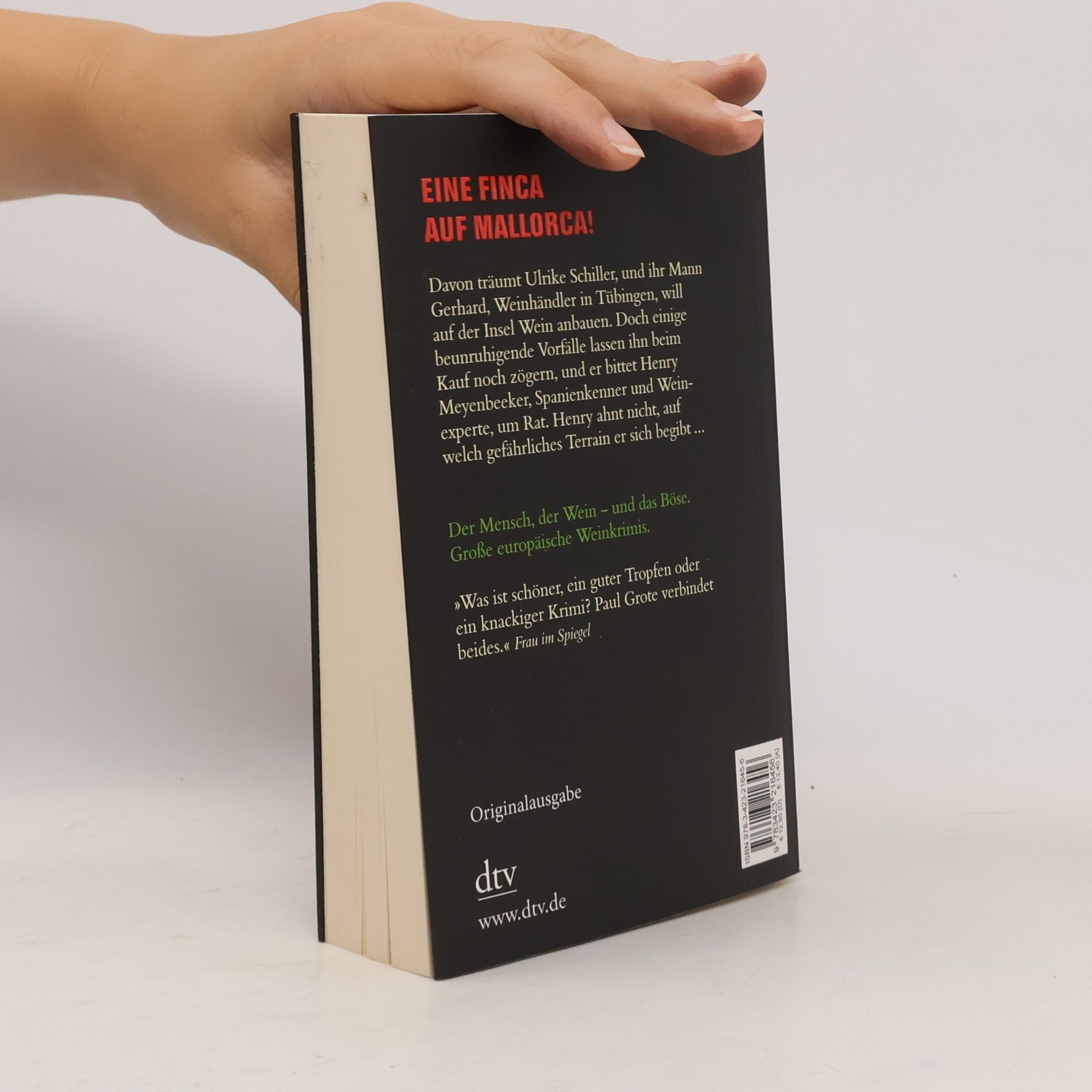 Paul Grote Die Insel, der Wein und der Tod