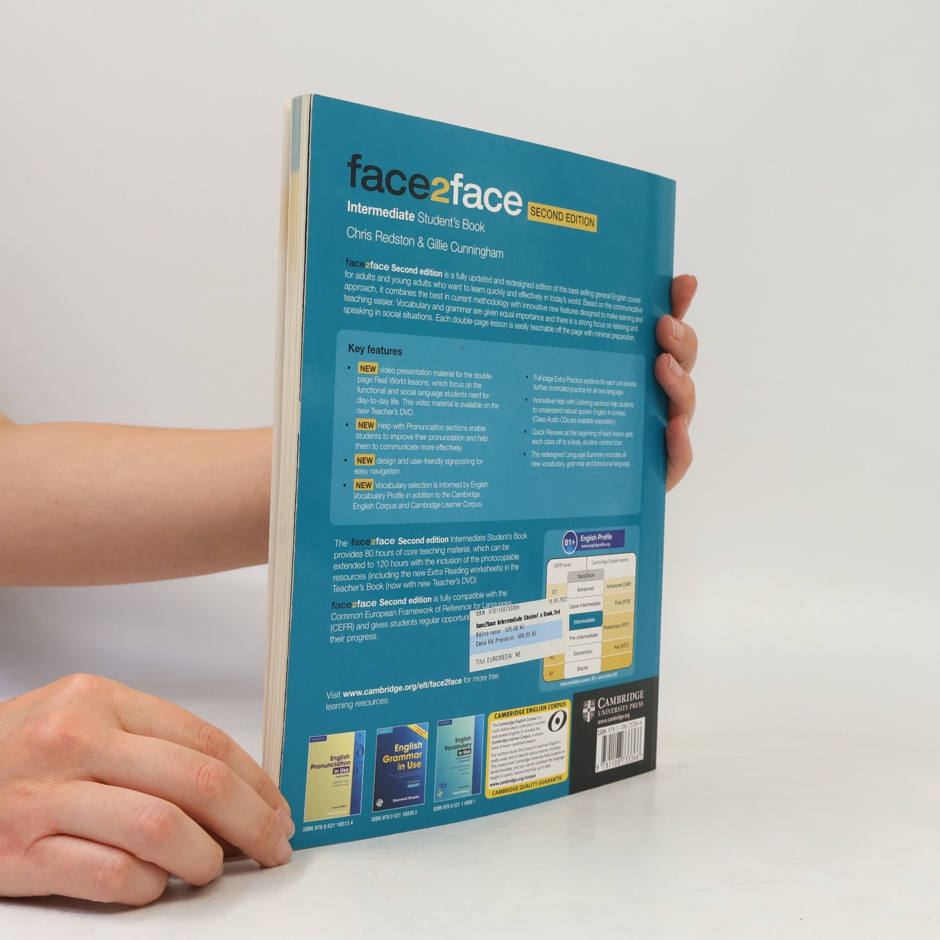 Redston Chris face2face Intermediate Student´s Book,2nd
