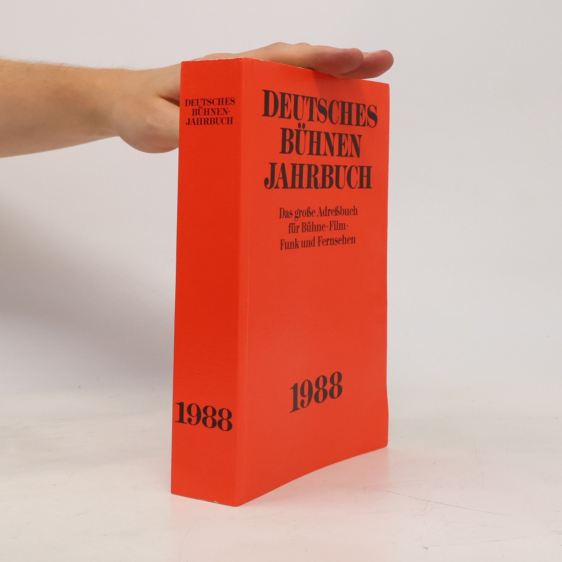 kolektiv Deutsches Bühnen Jahrbuch 1988