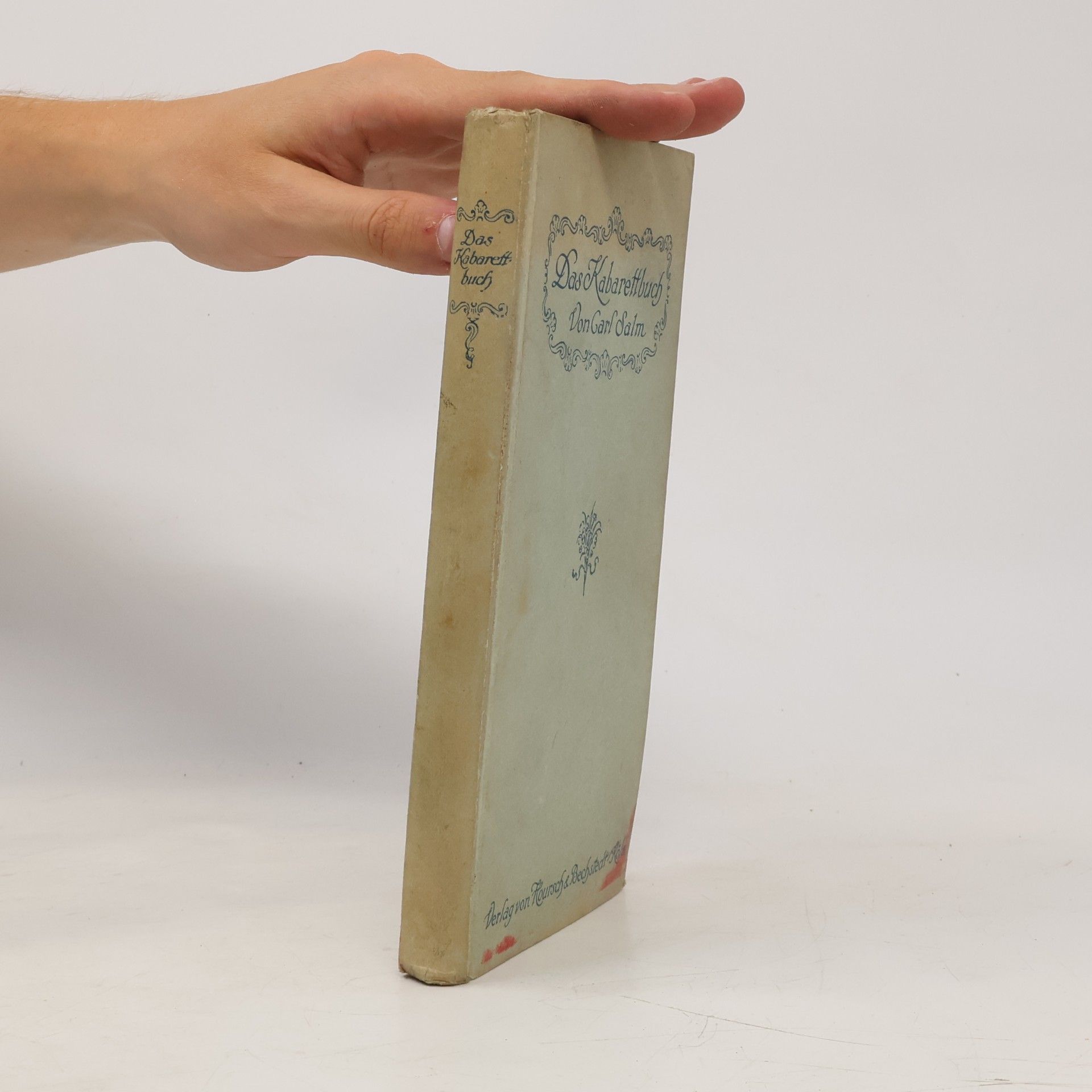 Karl Salm Das Kabarettbuch
