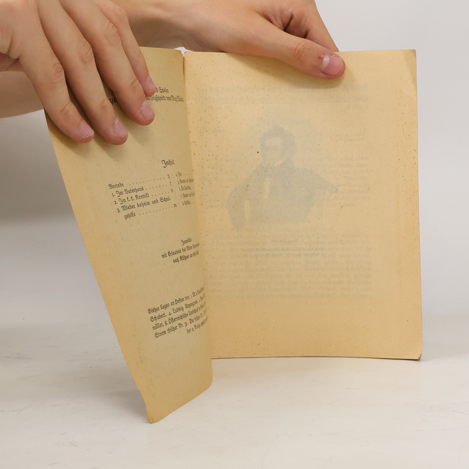 Franz Schubert Jugendhefte für Literatur und Kunst. Heft 2/3