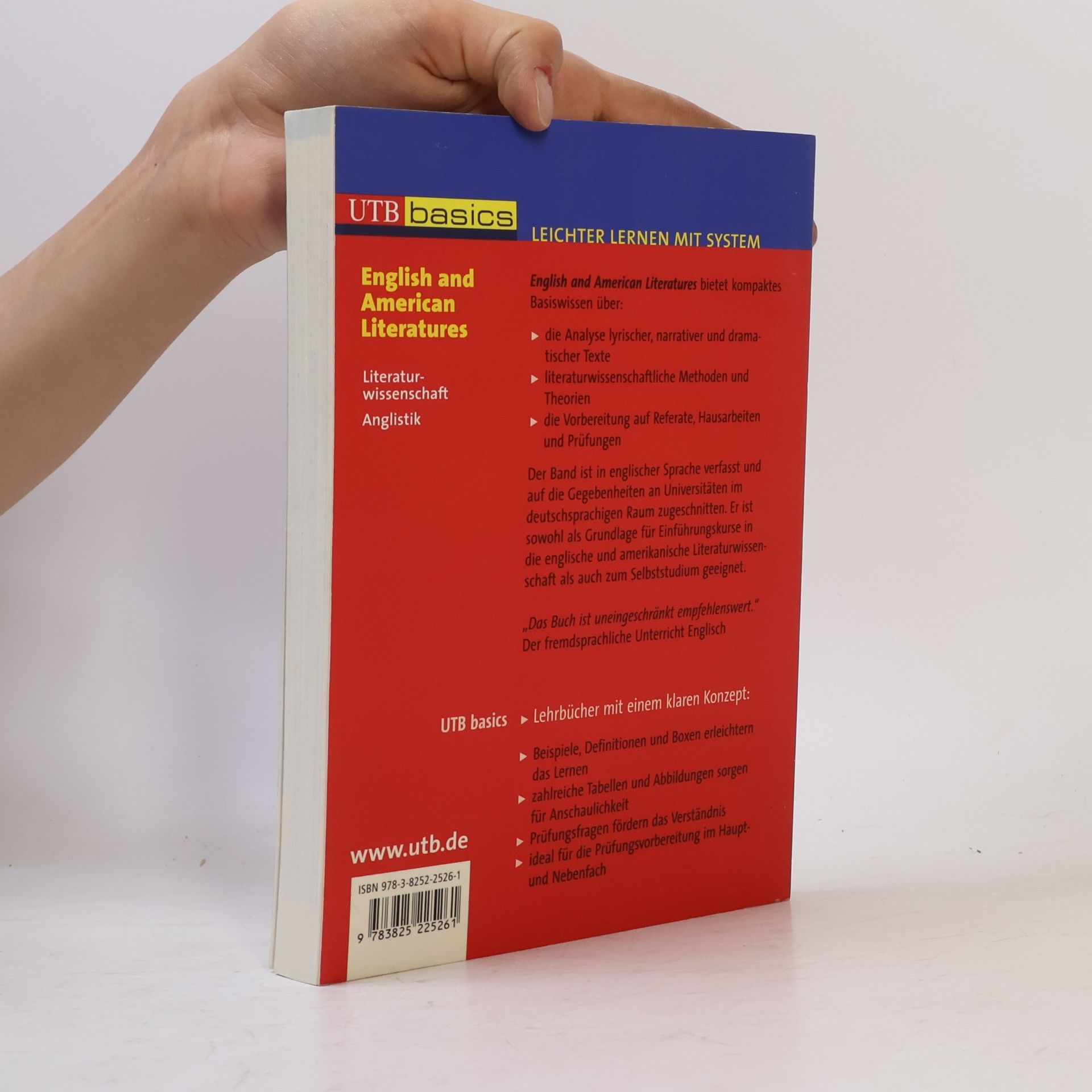 Michael Meyer-Sach English and American literatures
